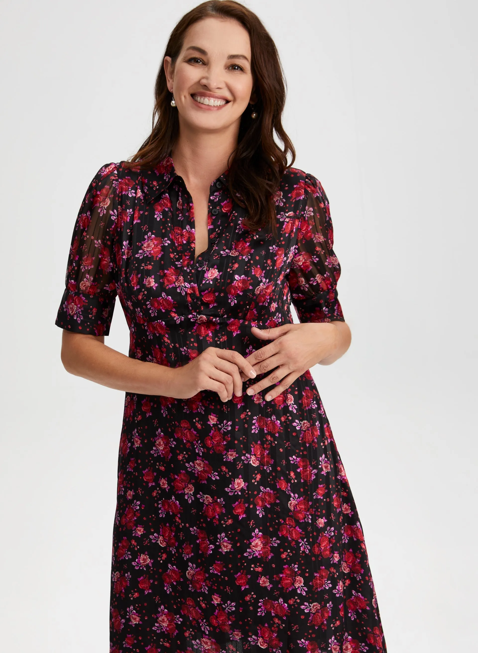Floral Print Dress sold by Laura product image thumbnail 4