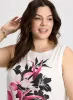 Floral Placement Print Top sold by Laura