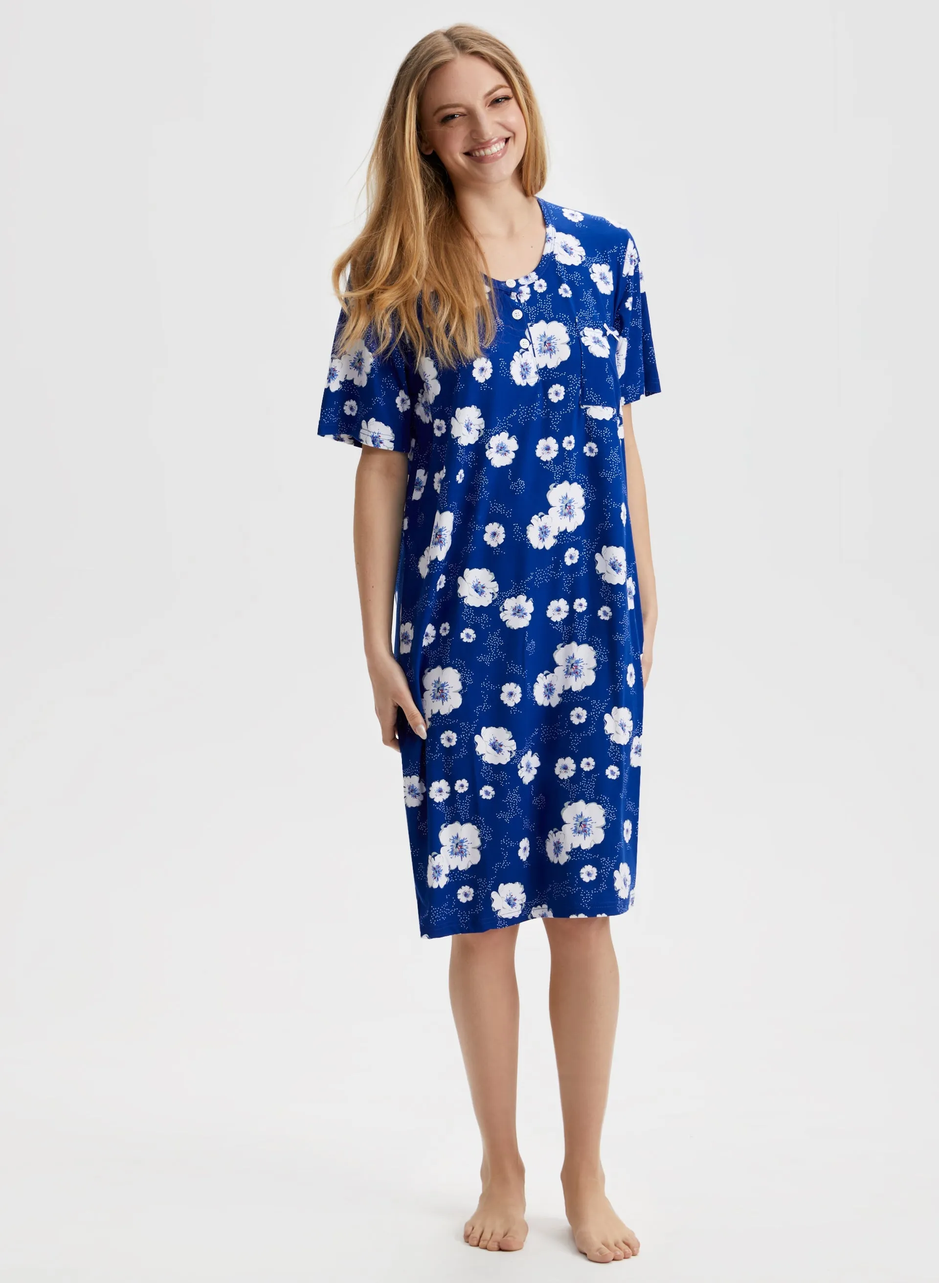 Floral Print Nightgown sold by Laura