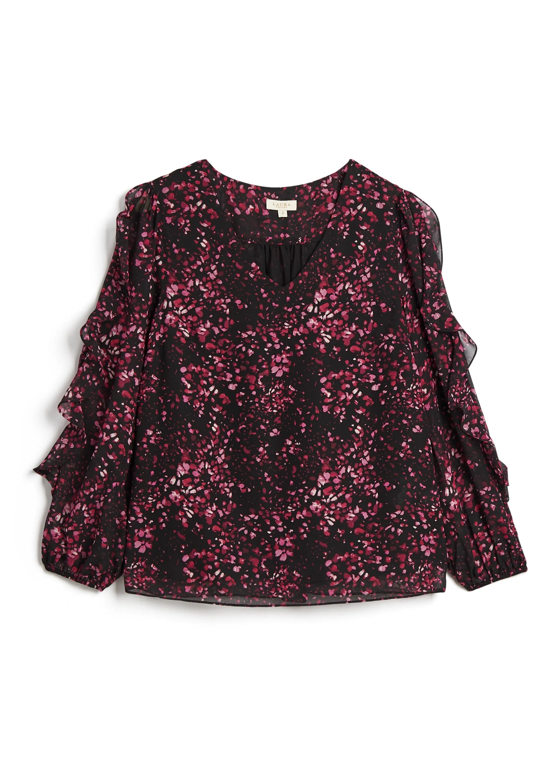 Ruffle Sleeve Blouse sold by Laura product image thumbnail 5