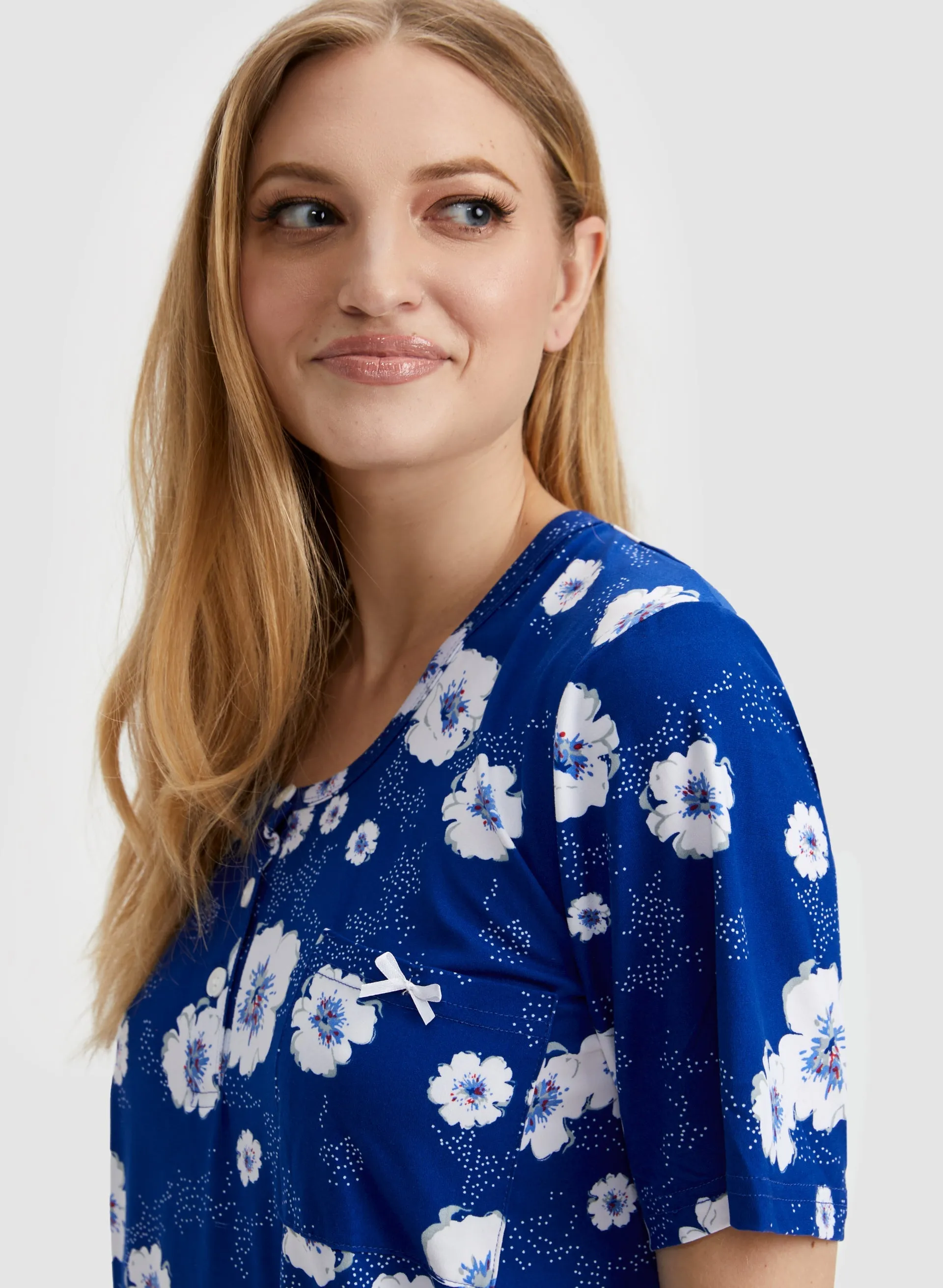 Floral Print Nightgown sold by Laura product image thumbnail 4