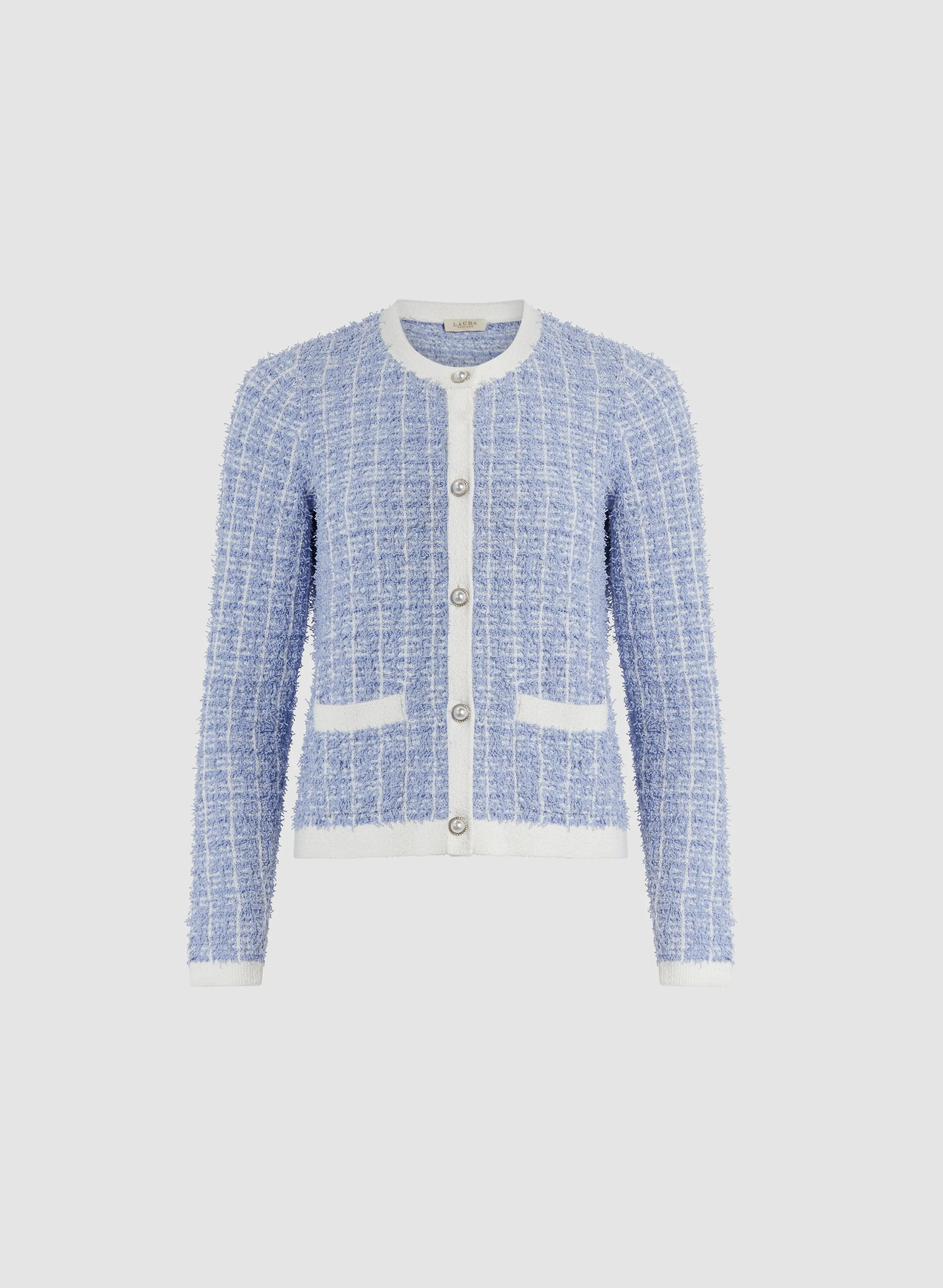 Short Bouclé Cardigan sold by Laura product image thumbnail 5