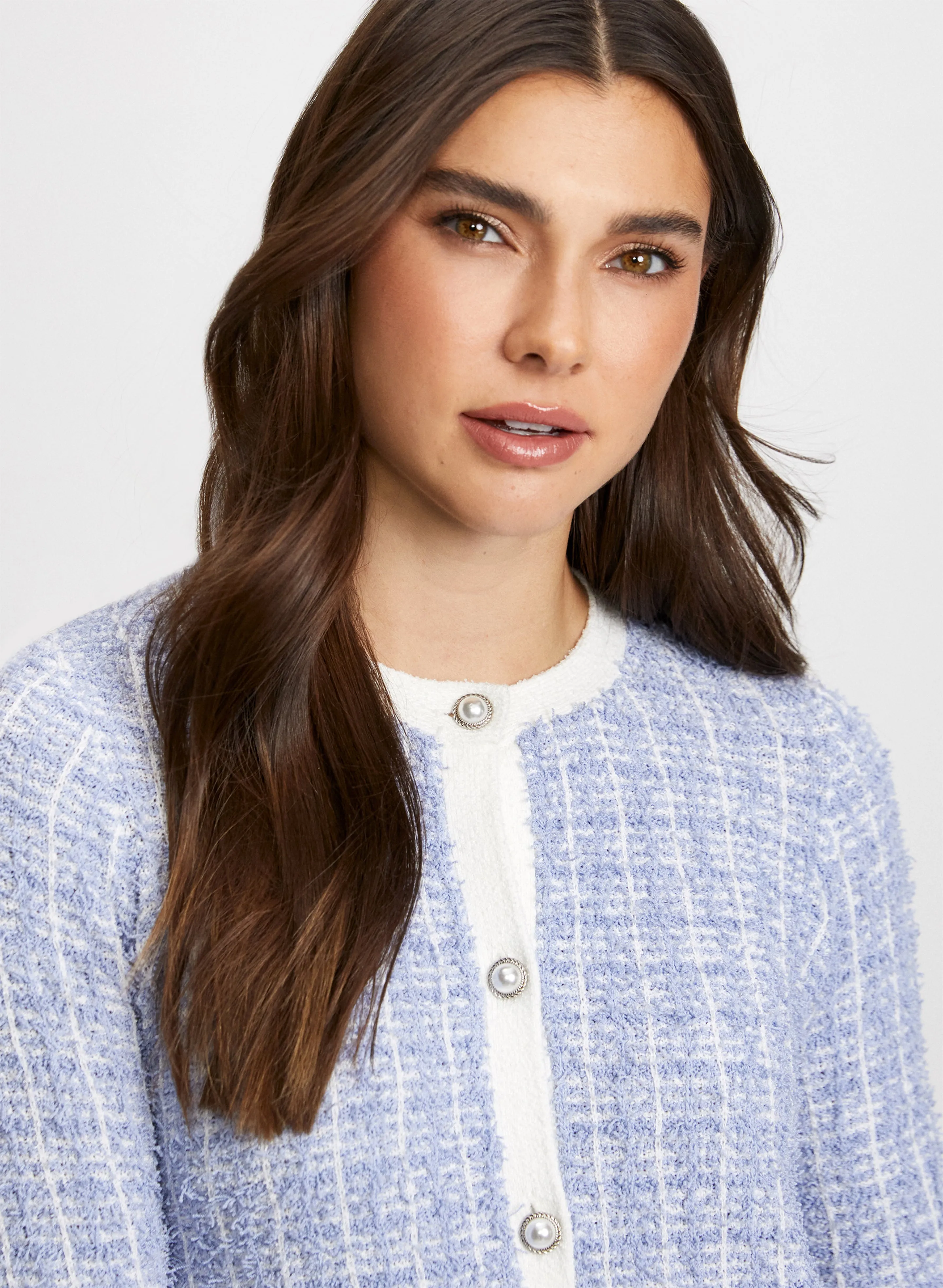 Short Bouclé Cardigan sold by Laura product image thumbnail 3