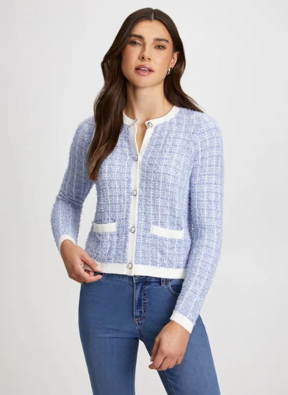 Short Bouclé Cardigan sold by Laura