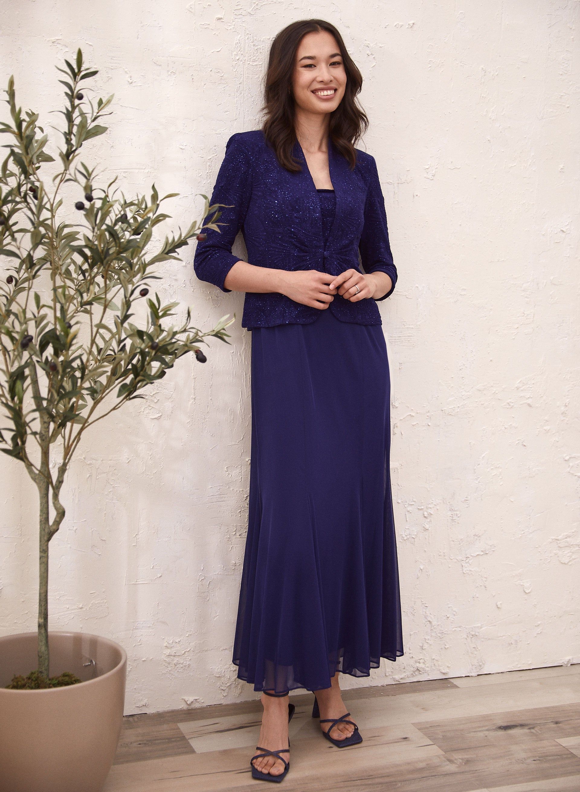 Two-Piece Jacket & Dress Set sold by Laura