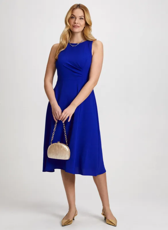 Sleeveless Boat-Neck Dress sold by Laura