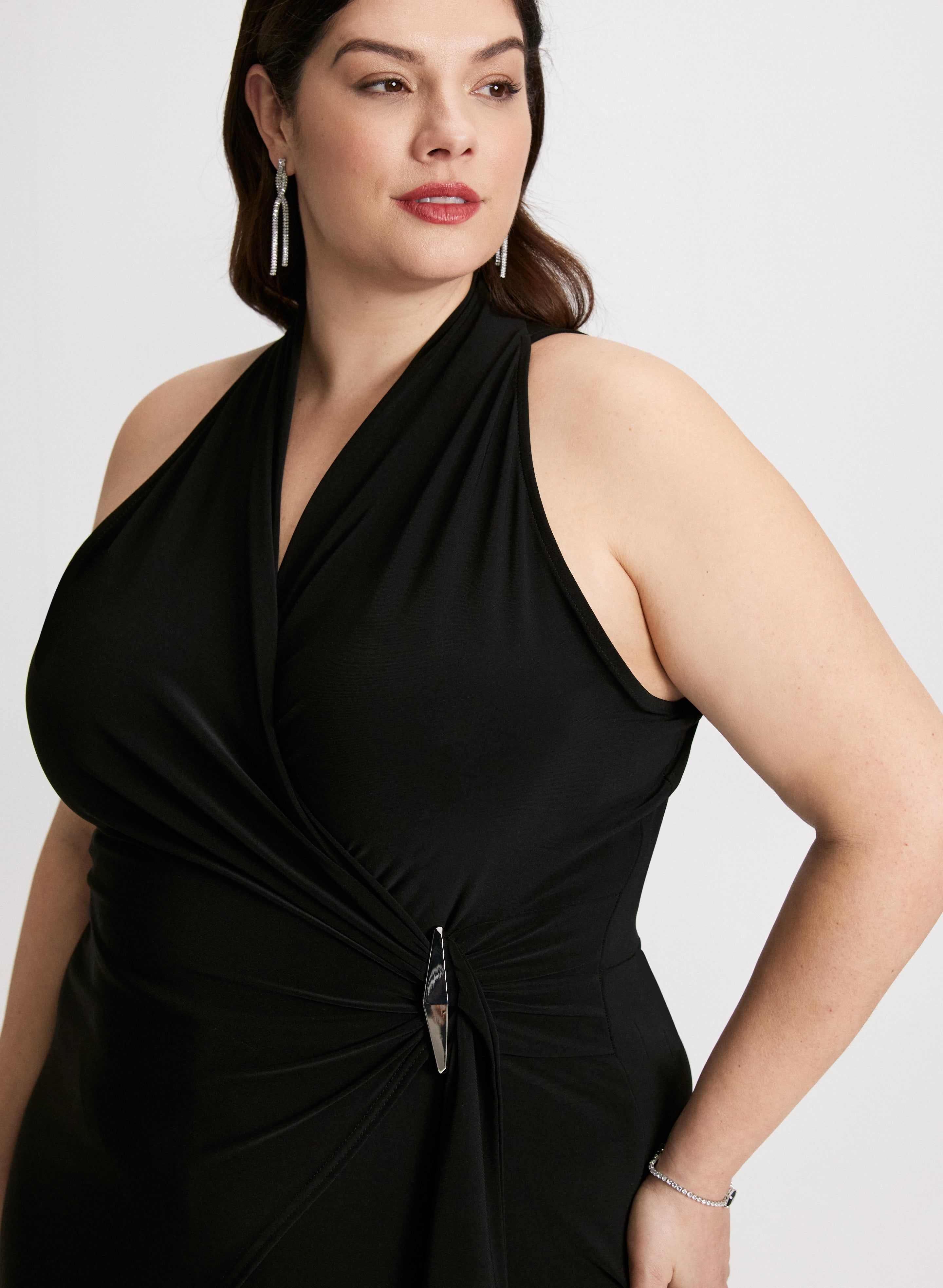 Silky Halter-Neck Jumpsuit sold by Laura product image thumbnail 5