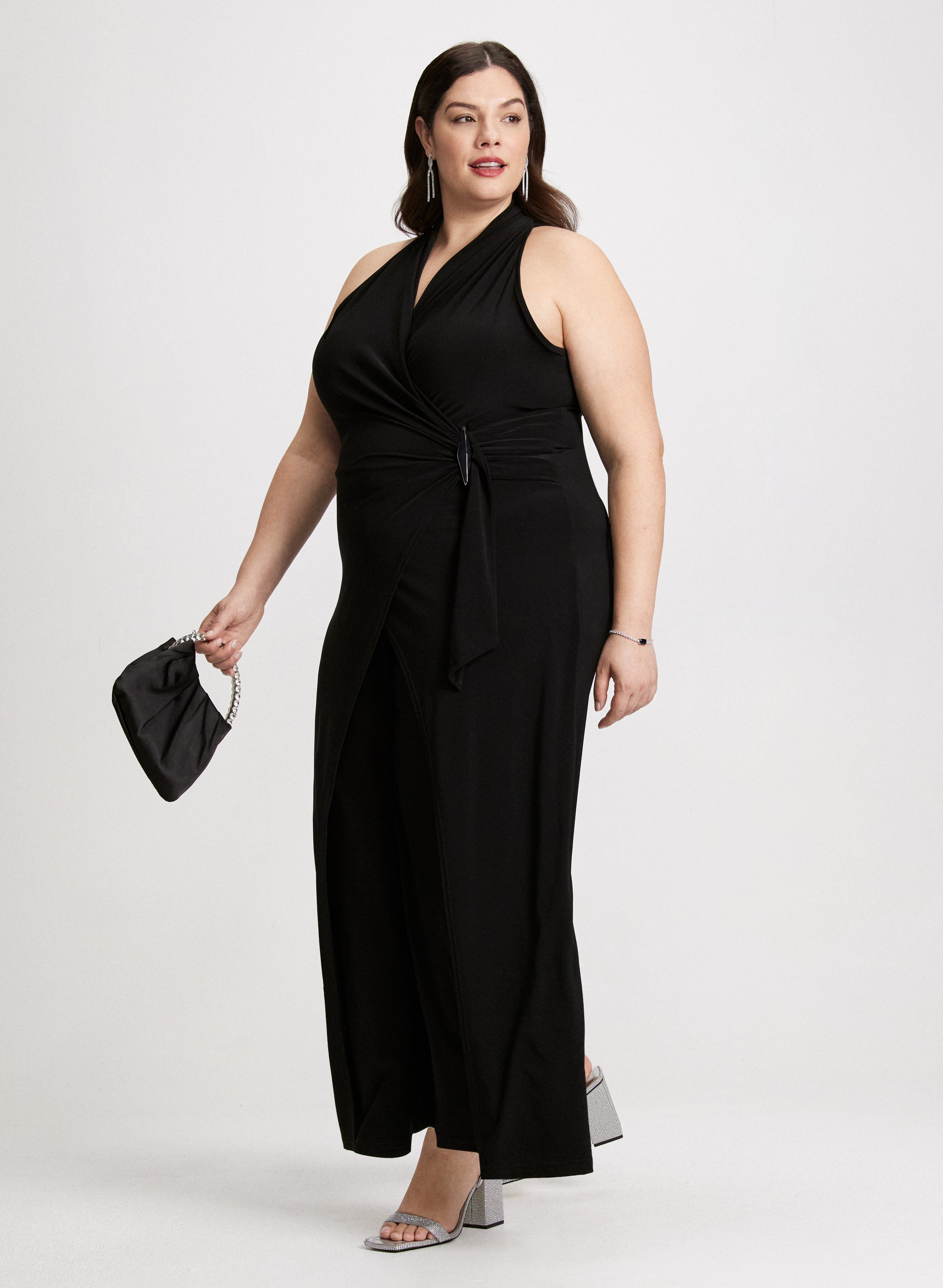 Silky Halter-Neck Jumpsuit sold by Laura product image thumbnail 2
