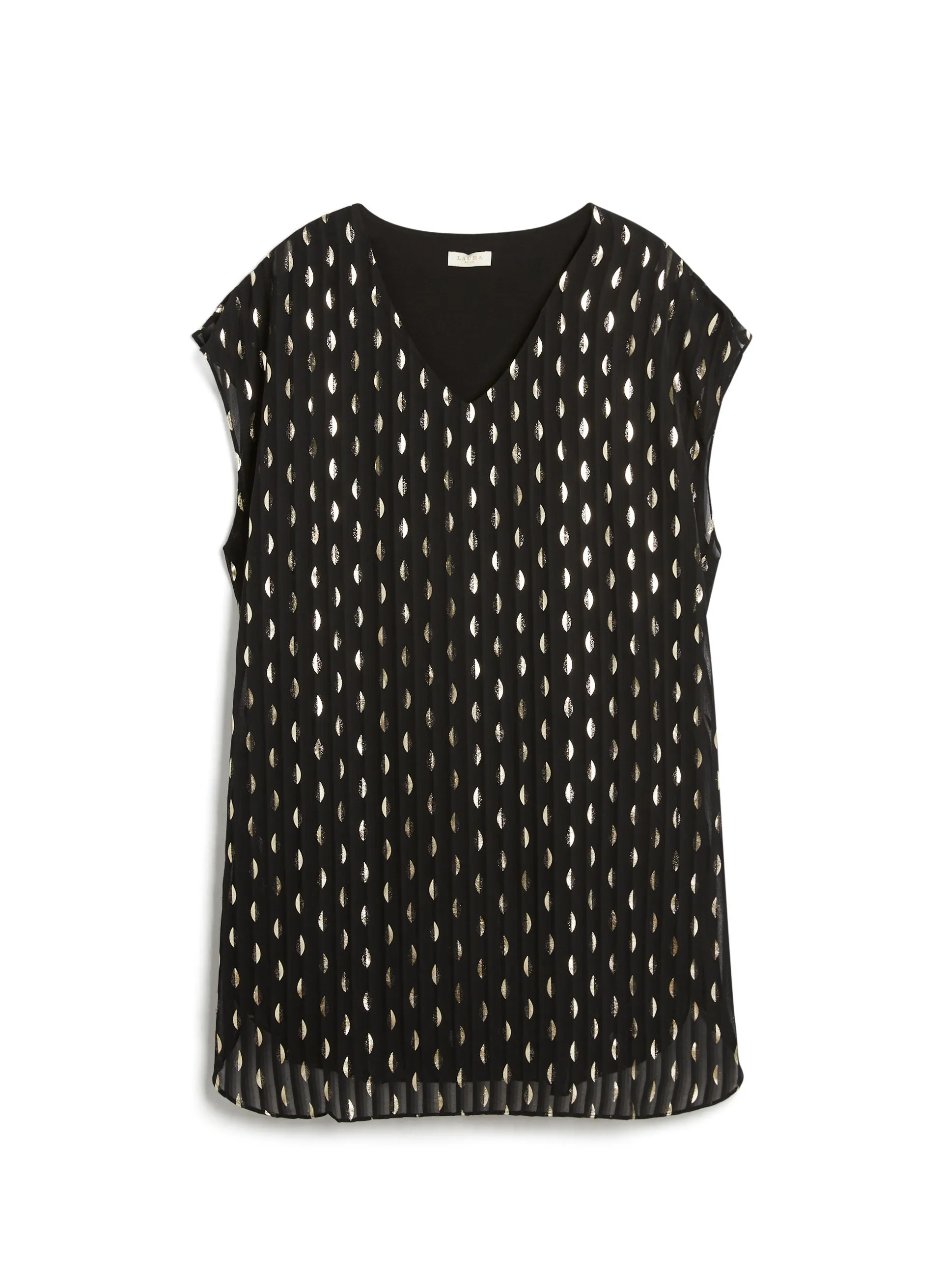 Metallic Pattern Tunic Blouse sold by Laura product image thumbnail 5