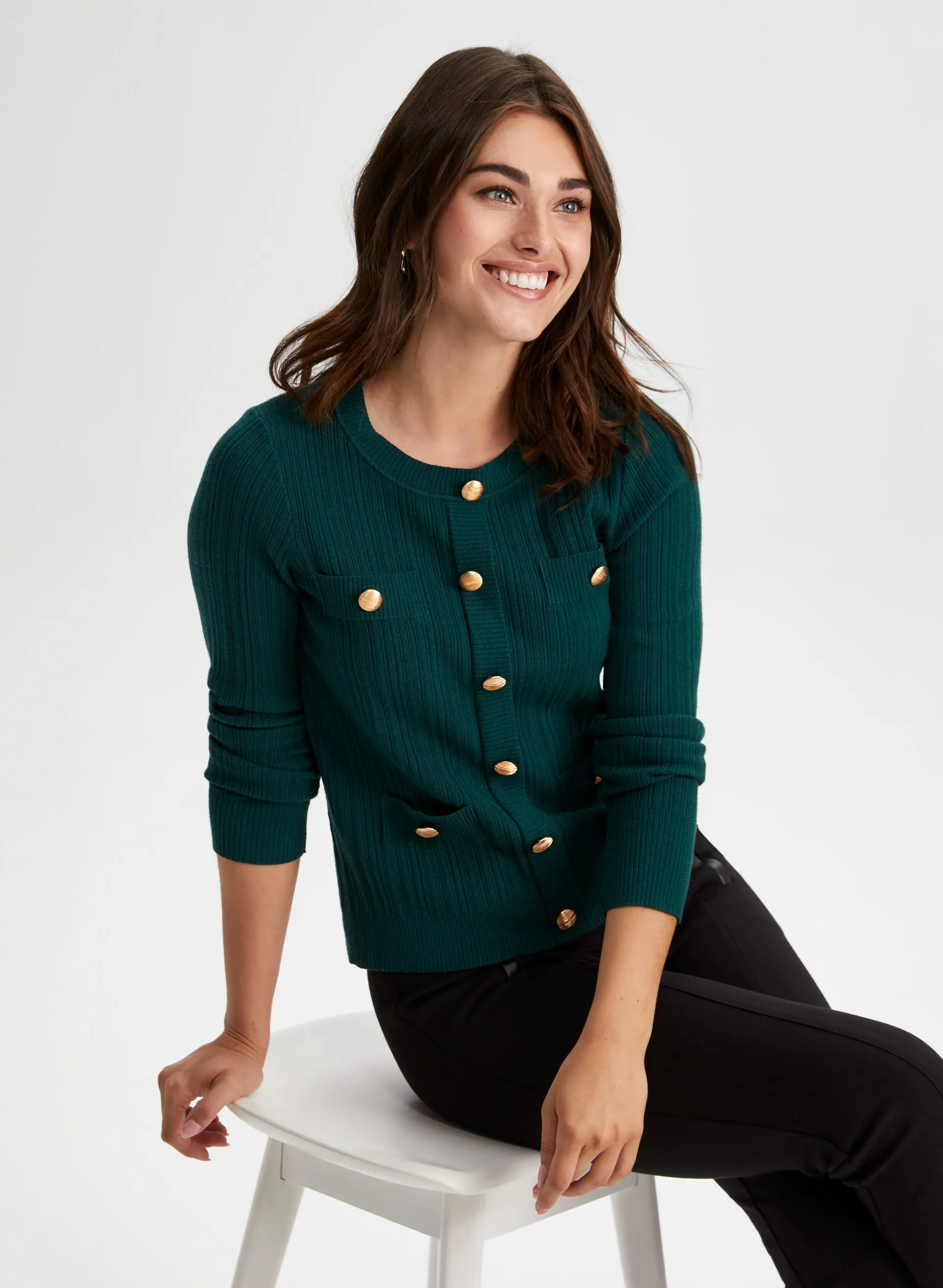 Button Detail Pullover Sweater sold by Laura product image thumbnail 5