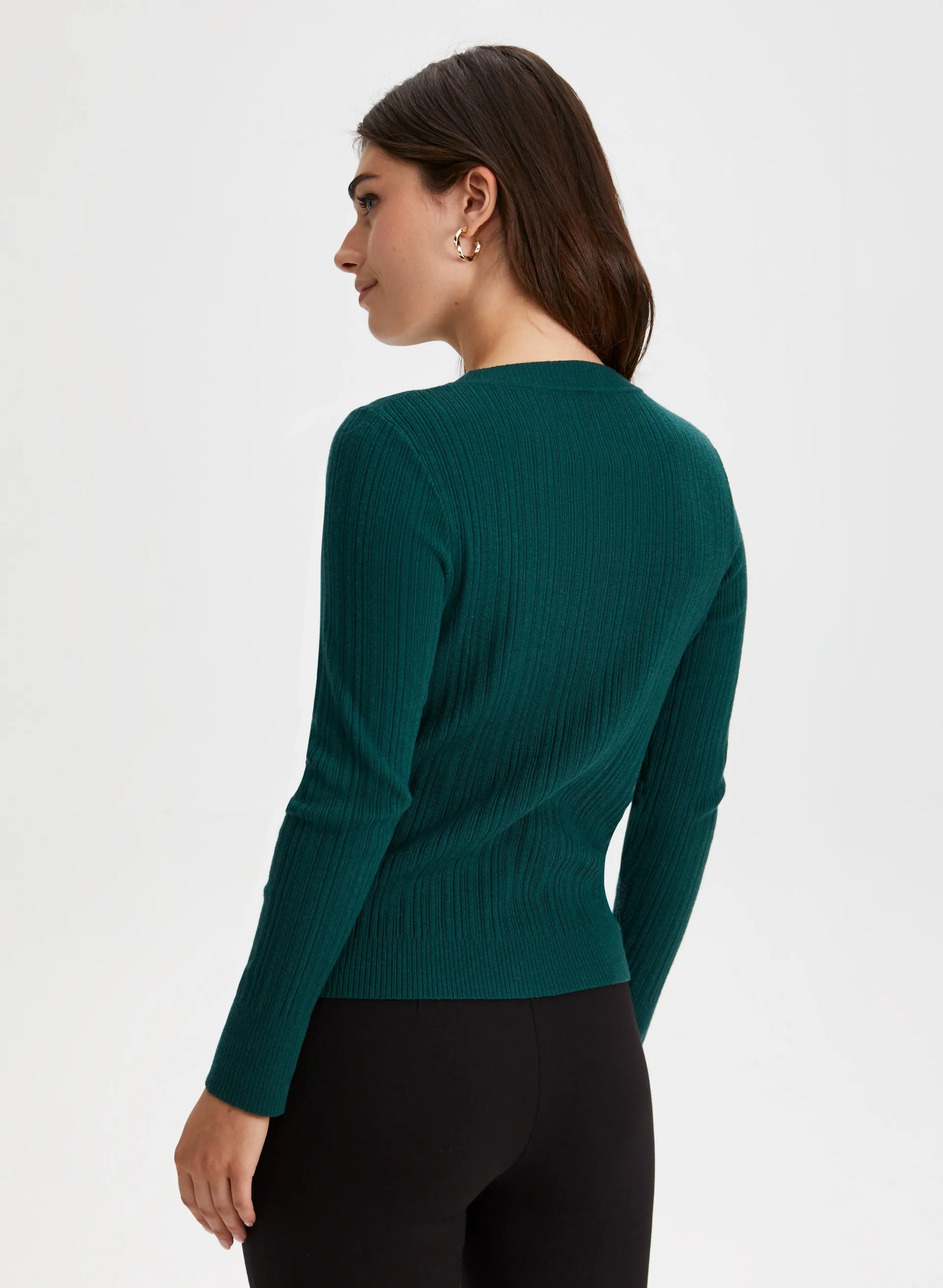 Button Detail Pullover Sweater sold by Laura product image thumbnail 4