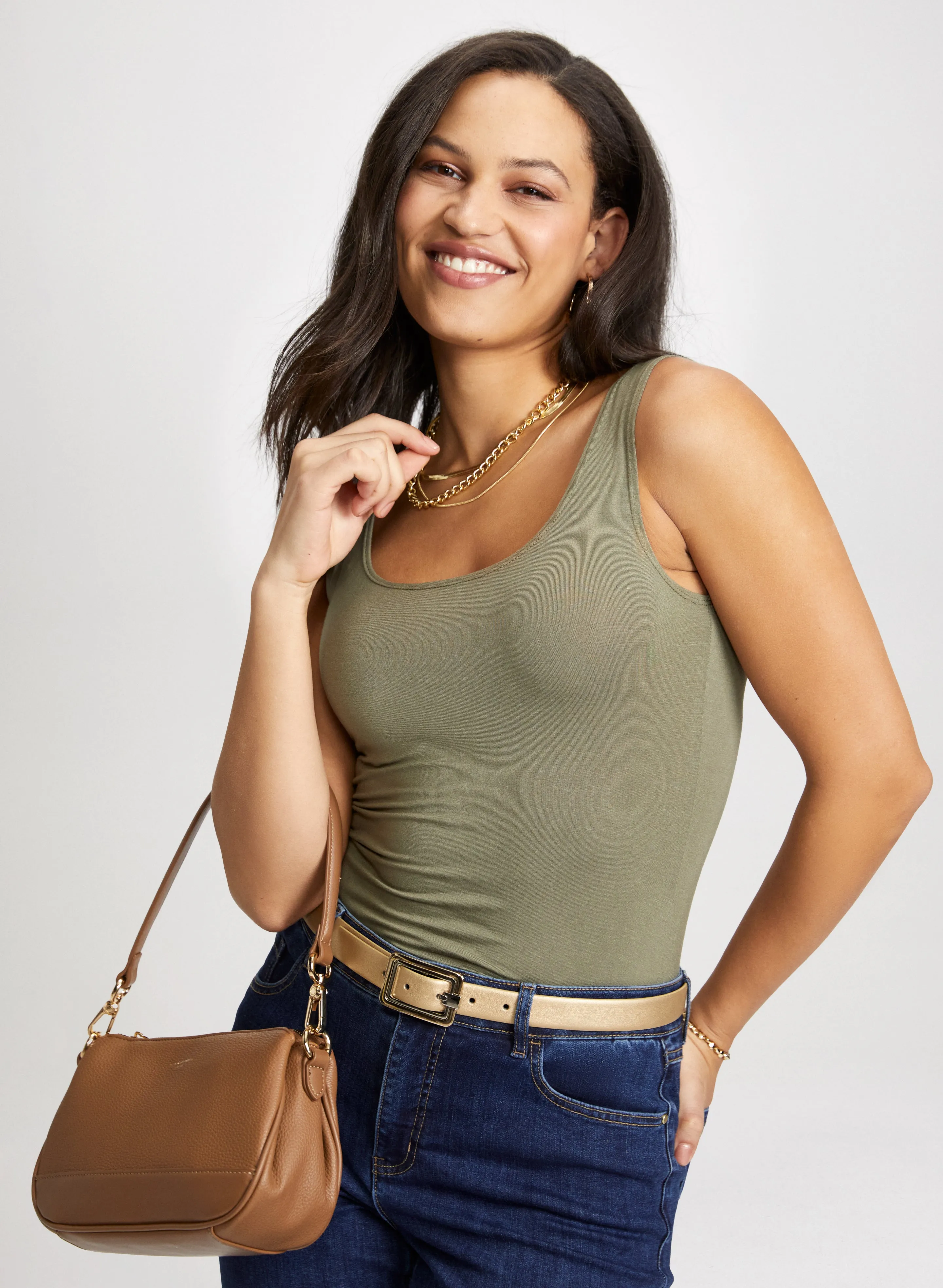 Scoop Neck Tank Top sold by Laura