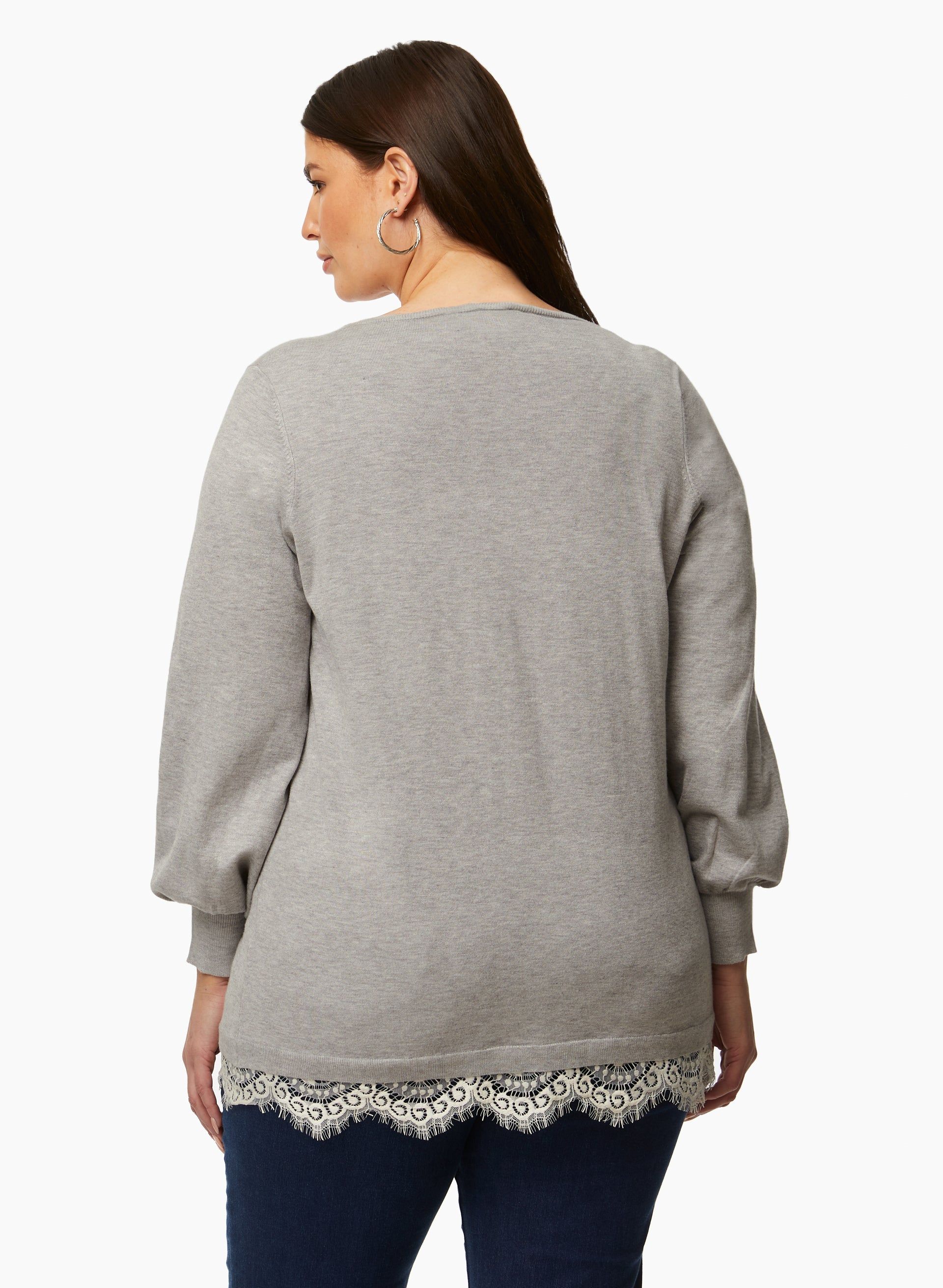 Lace Detail Fooler Sweater sold by Laura product image thumbnail 2