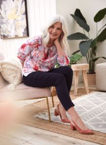 Floral Print Blouse sold by Laura