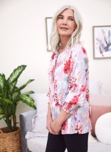 Floral Print Blouse sold by Laura
