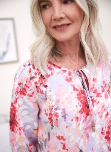 Floral Print Blouse sold by Laura