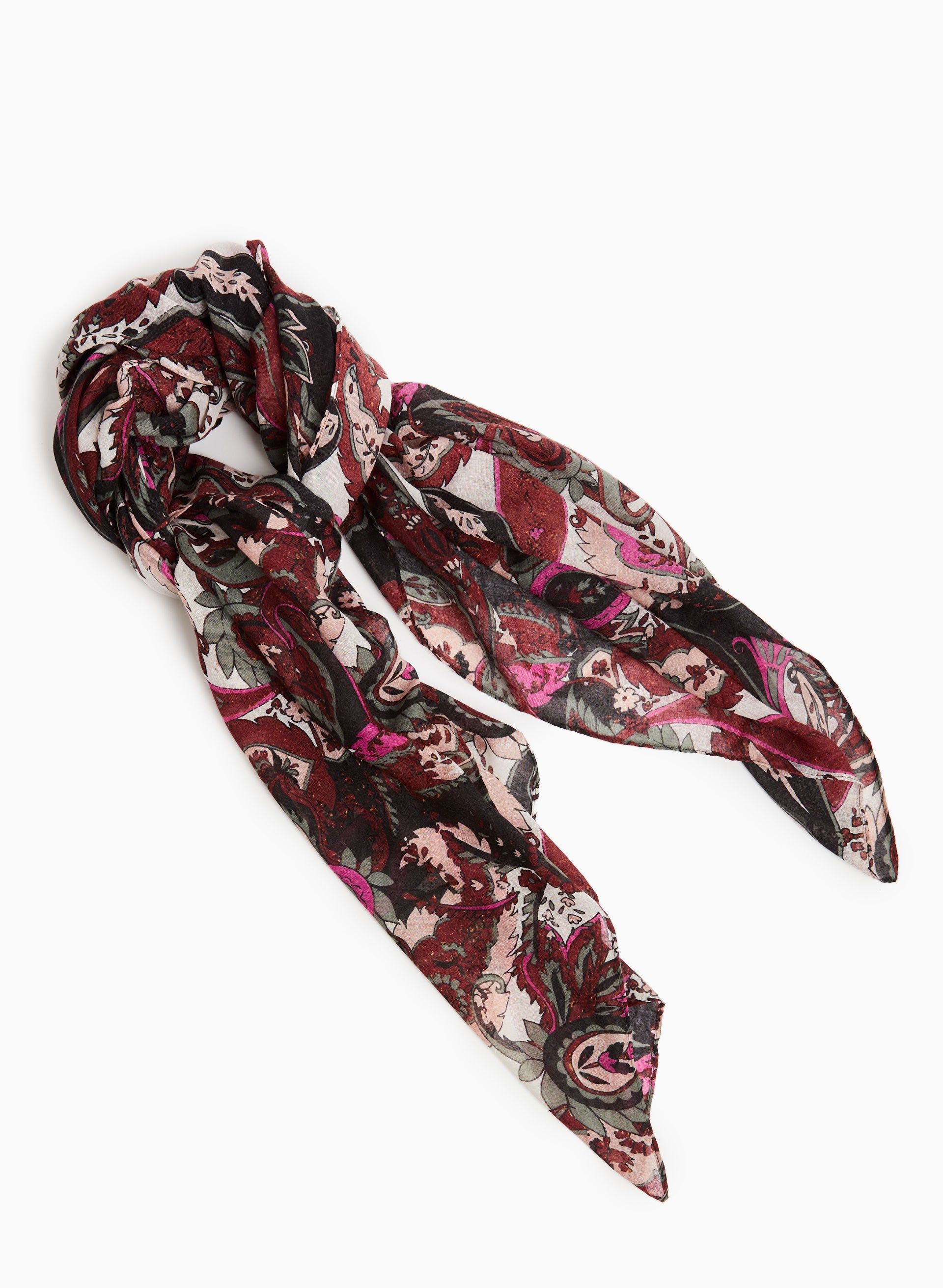 Paisley Print Scarf sold by Laura