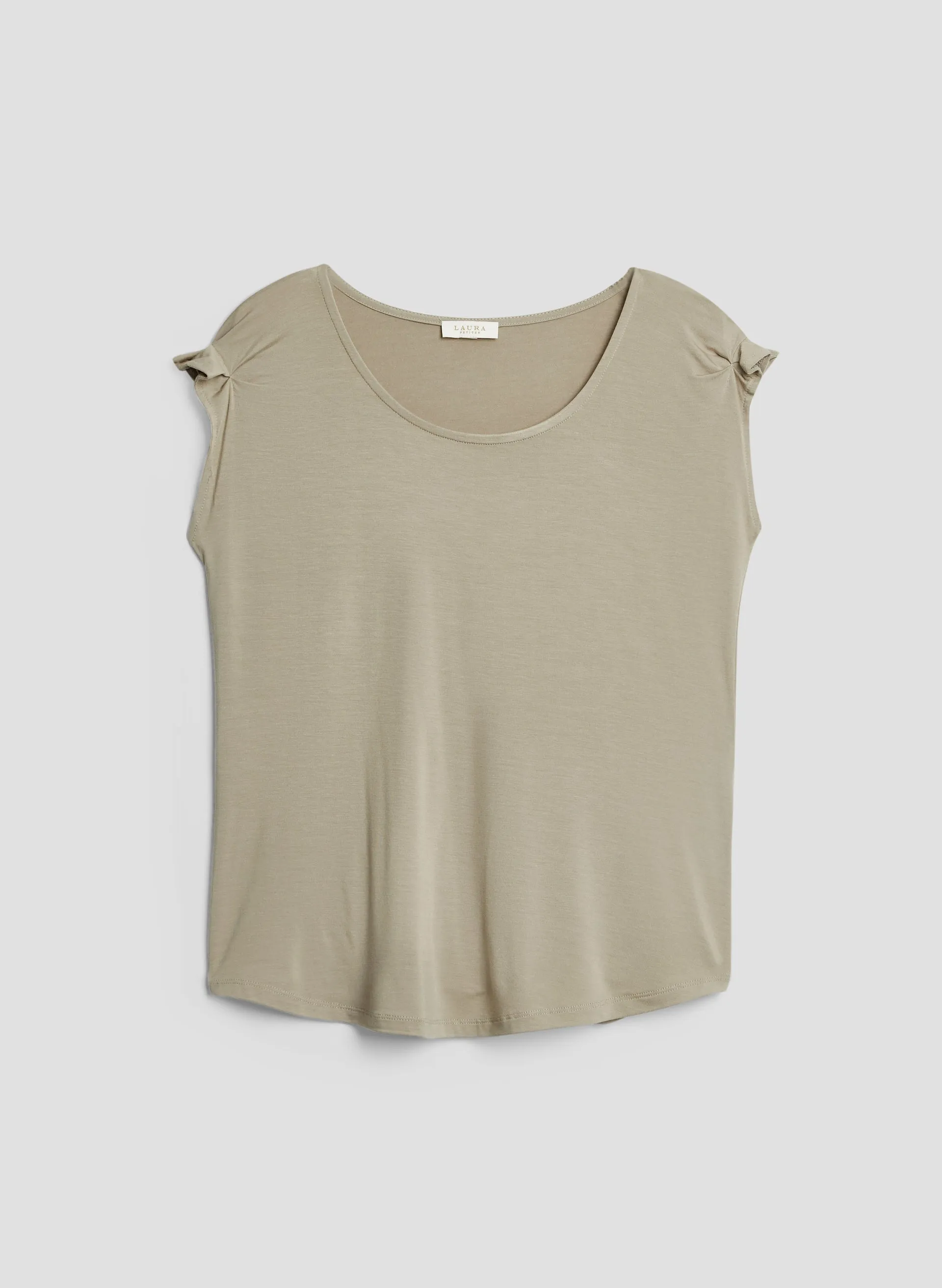 Ruffle Detail Short Sleeve Tee sold by Laura product image thumbnail 5