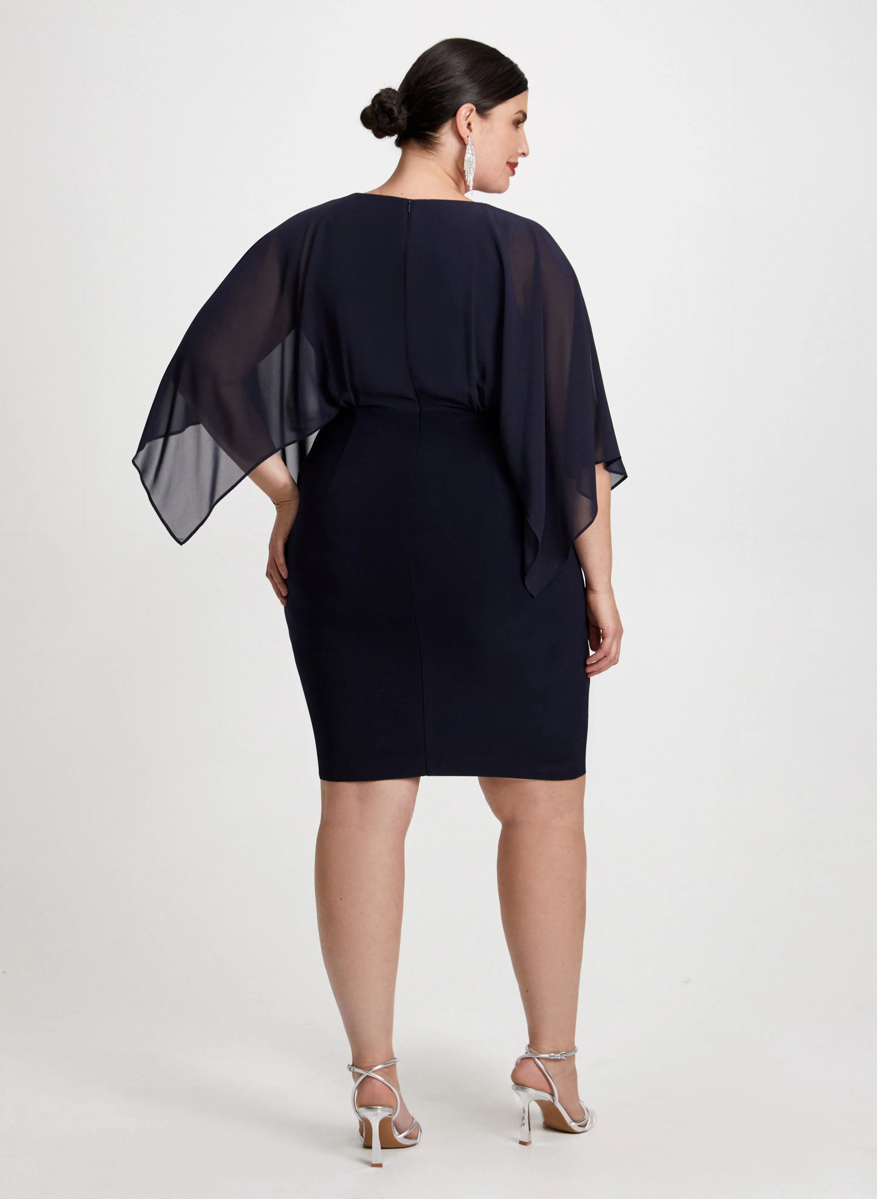 Joseph Ribkoff - Kimono Sleeve Dress sold by Laura product image thumbnail 3