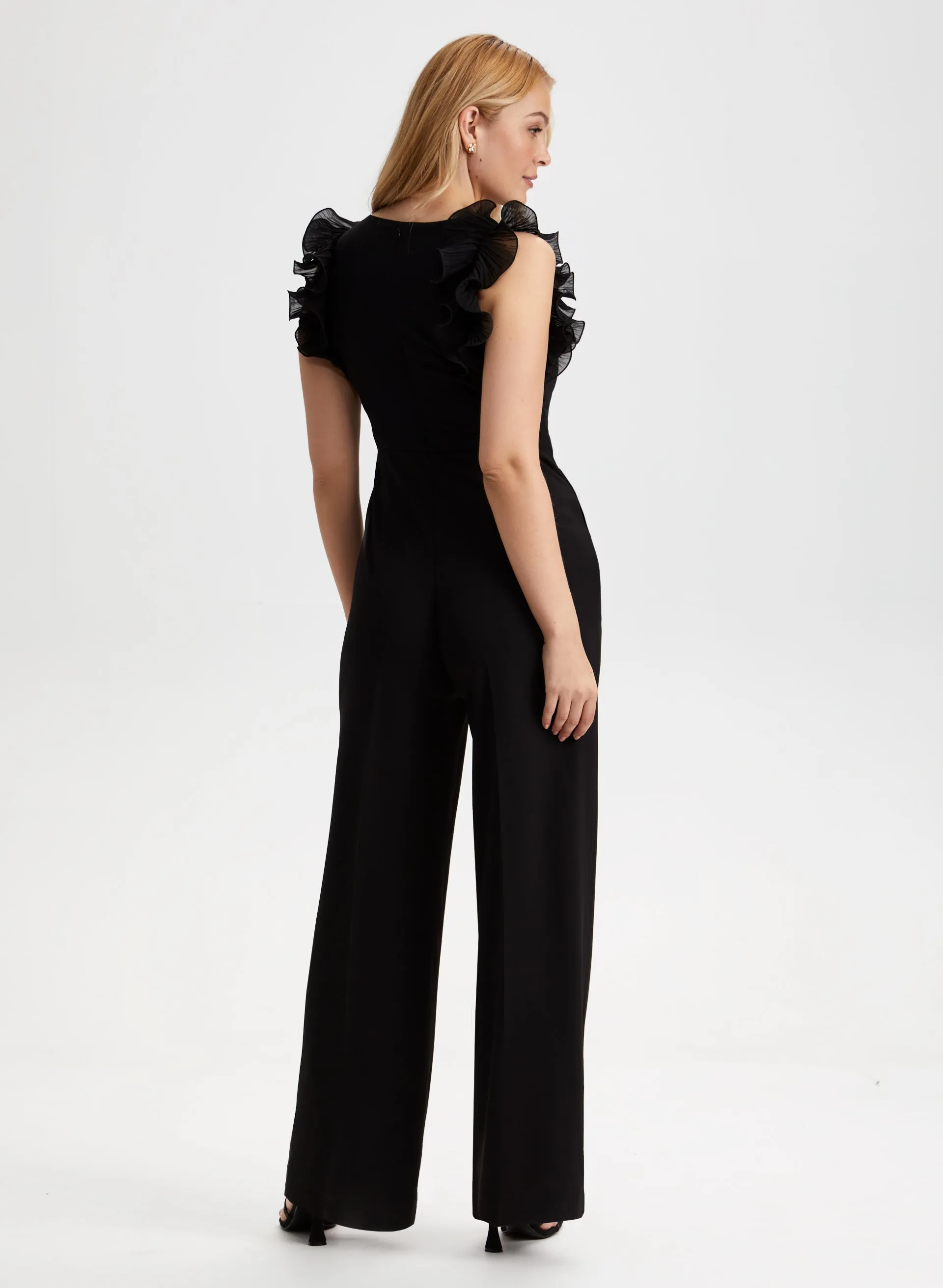 Organza Ruffle Detail Jumpsuit sold by Laura product image thumbnail 3