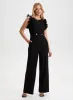 Organza Ruffle Detail Jumpsuit sold by Laura