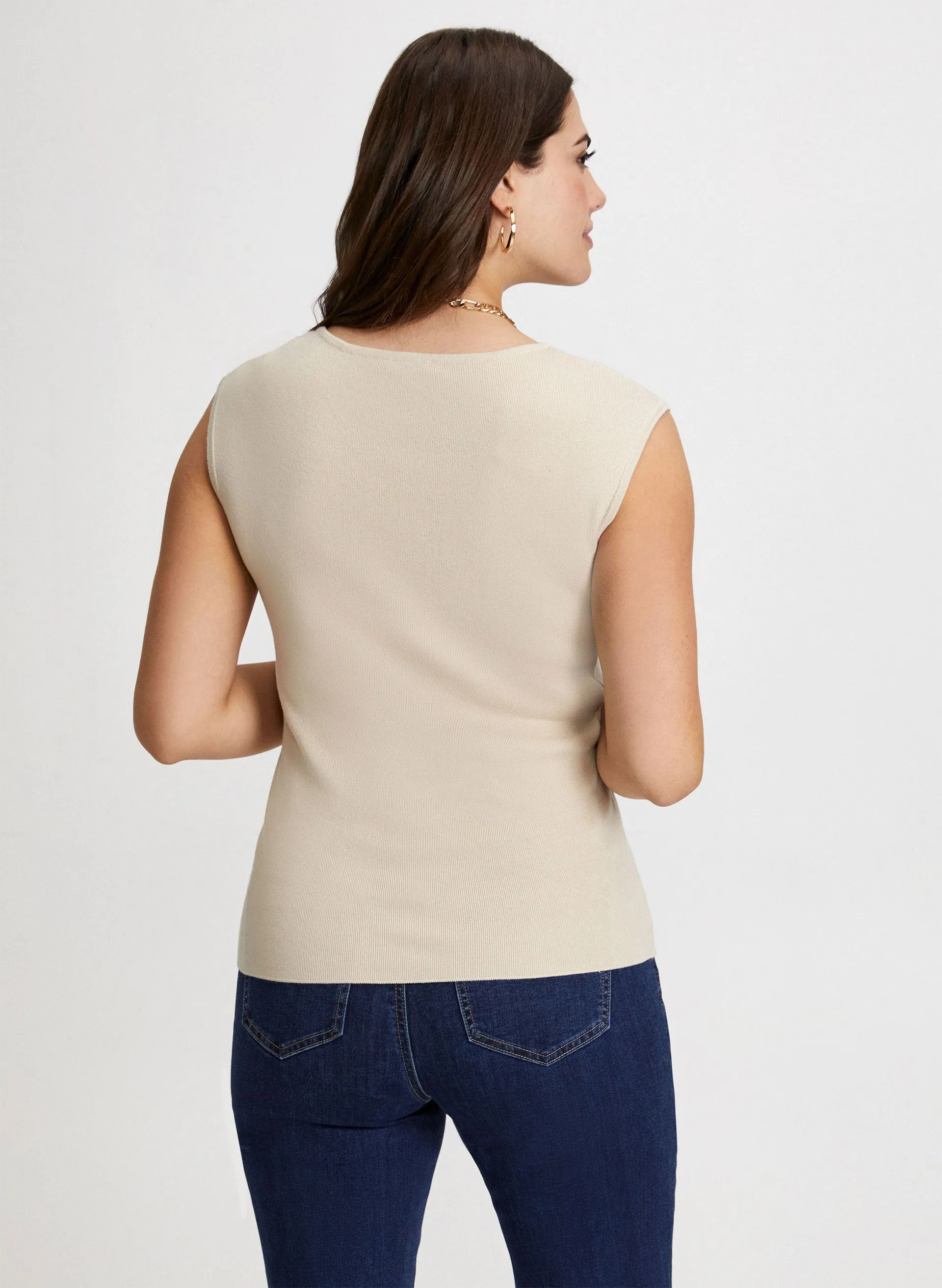 Fitted Cap Sleeve Top sold by Laura product image thumbnail 4