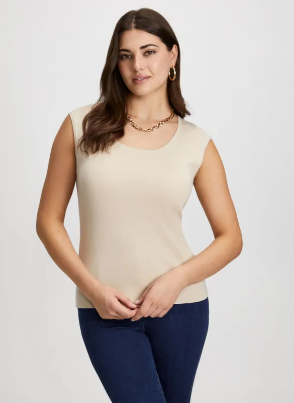 Fitted Cap Sleeve Top sold by Laura