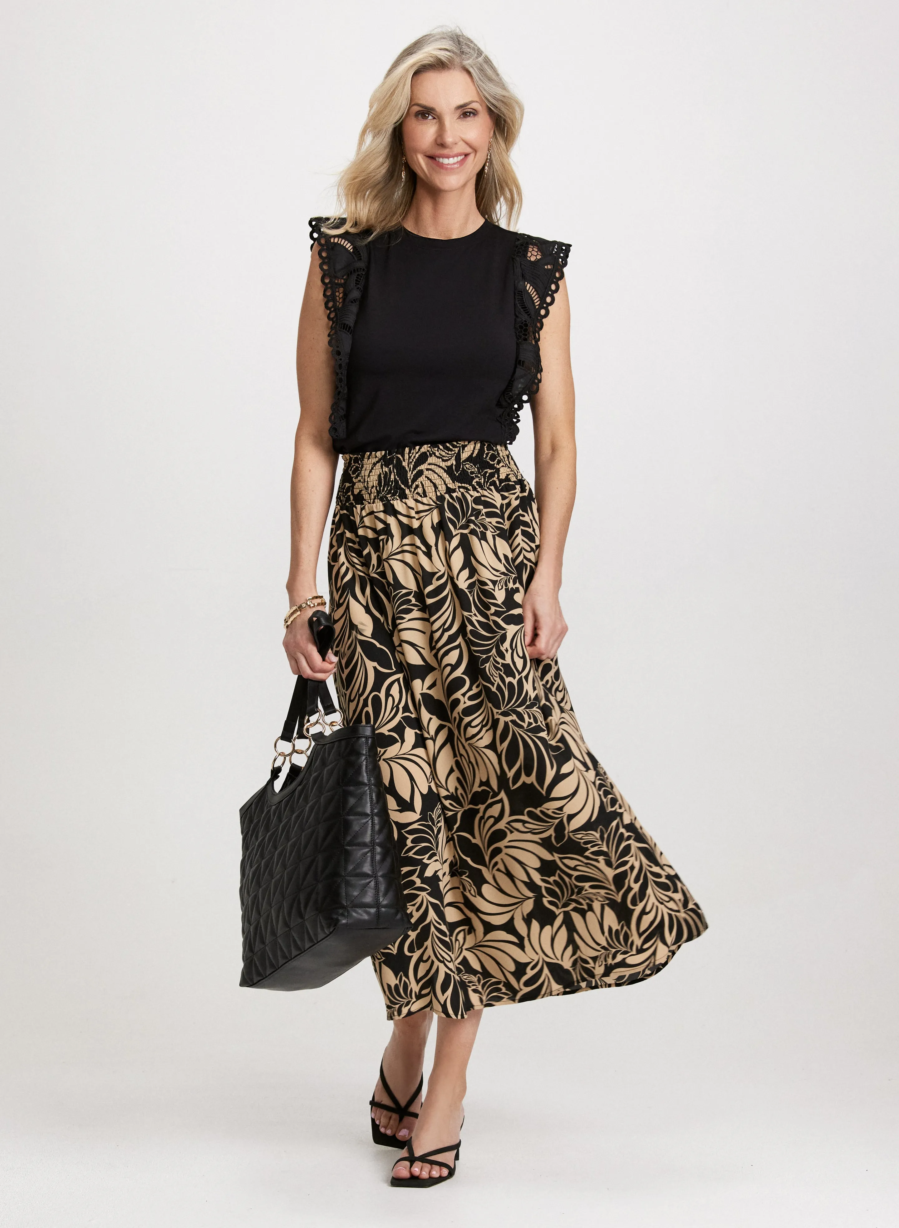 Crochet Cap Sleeve Top sold by Laura product image thumbnail 3