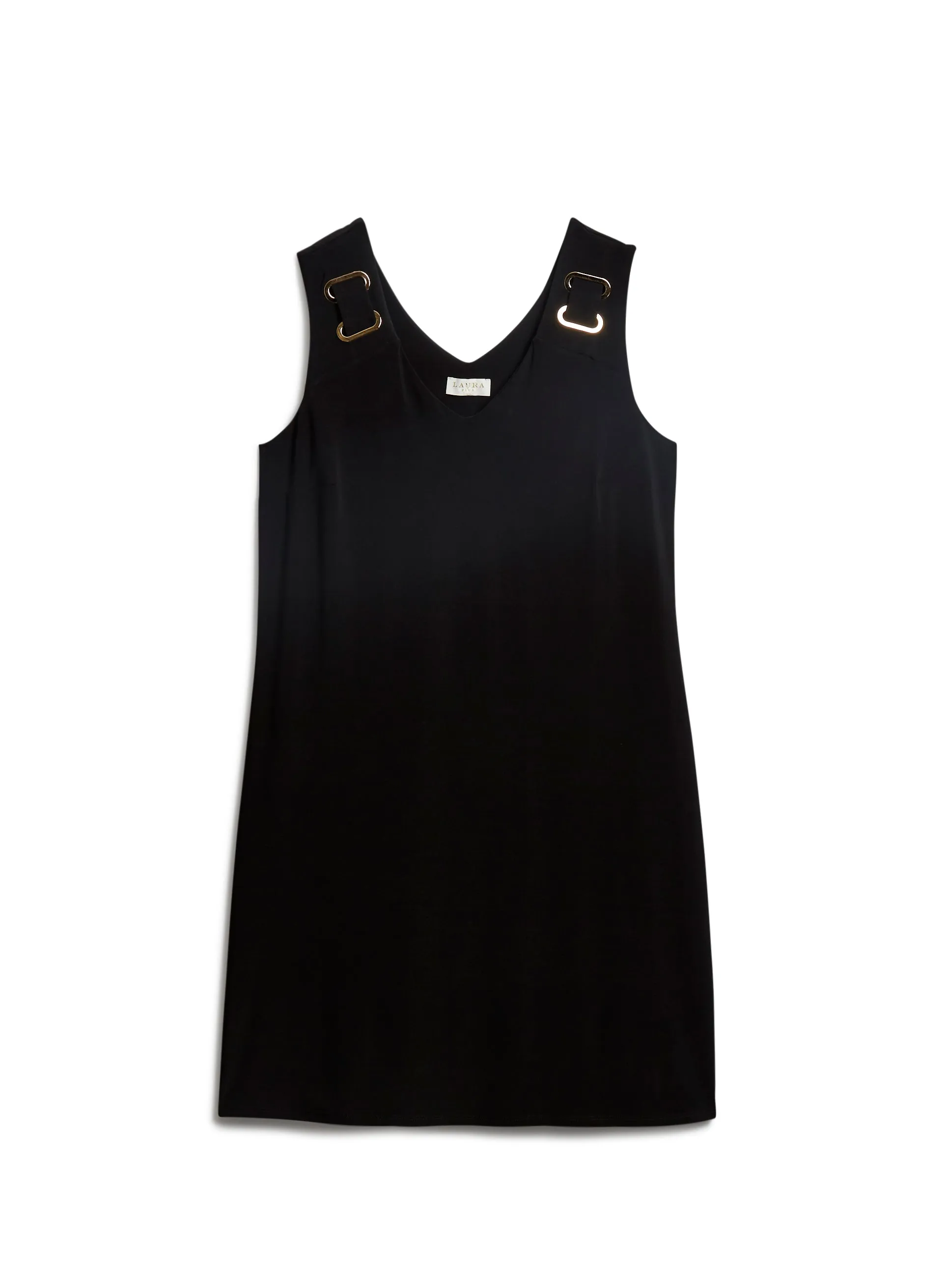 Buckle Detail Fit & Flare Dress sold by Laura product image thumbnail 4