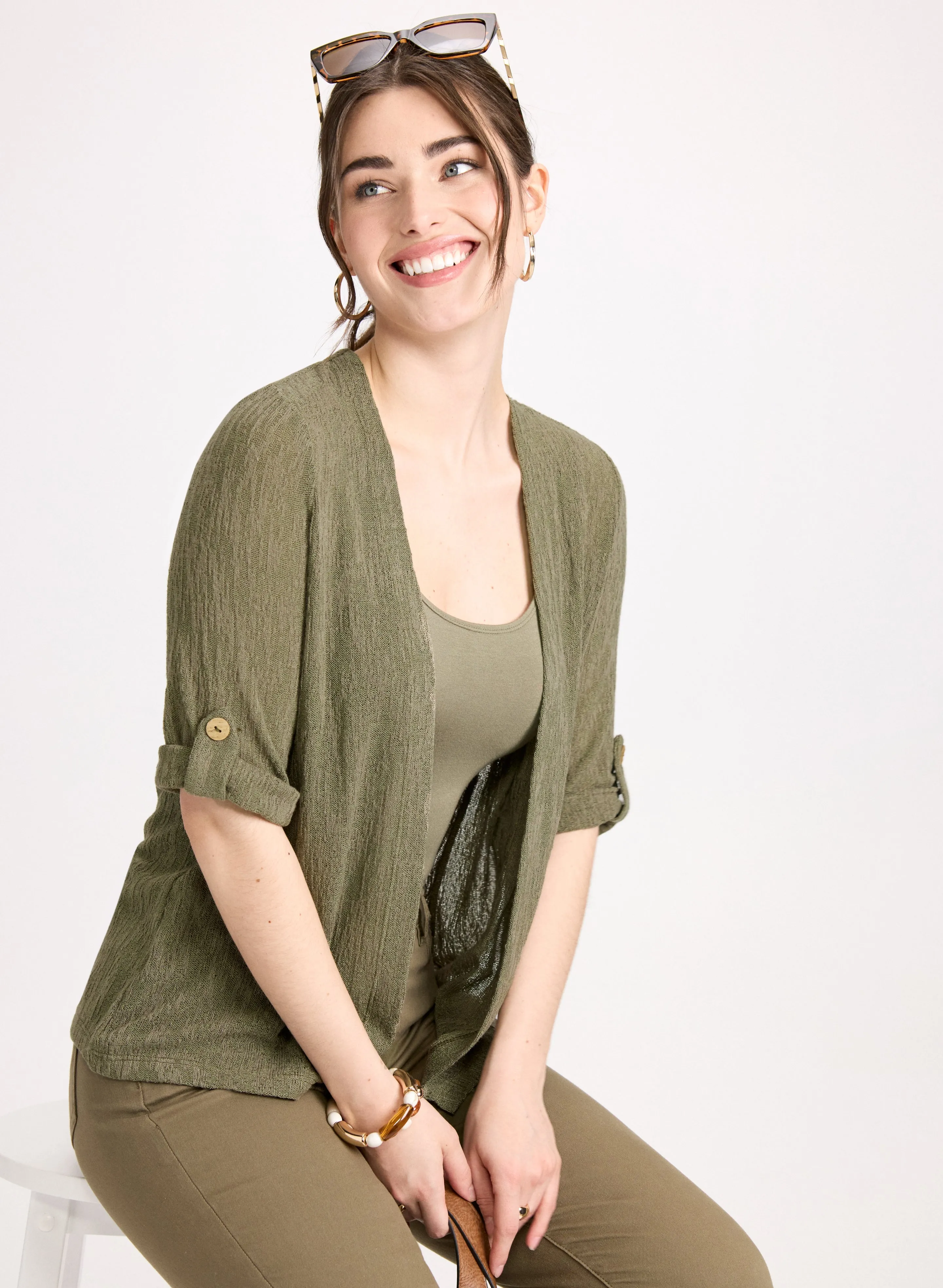 Lightweight Open Cardigan sold by Laura product image thumbnail 5