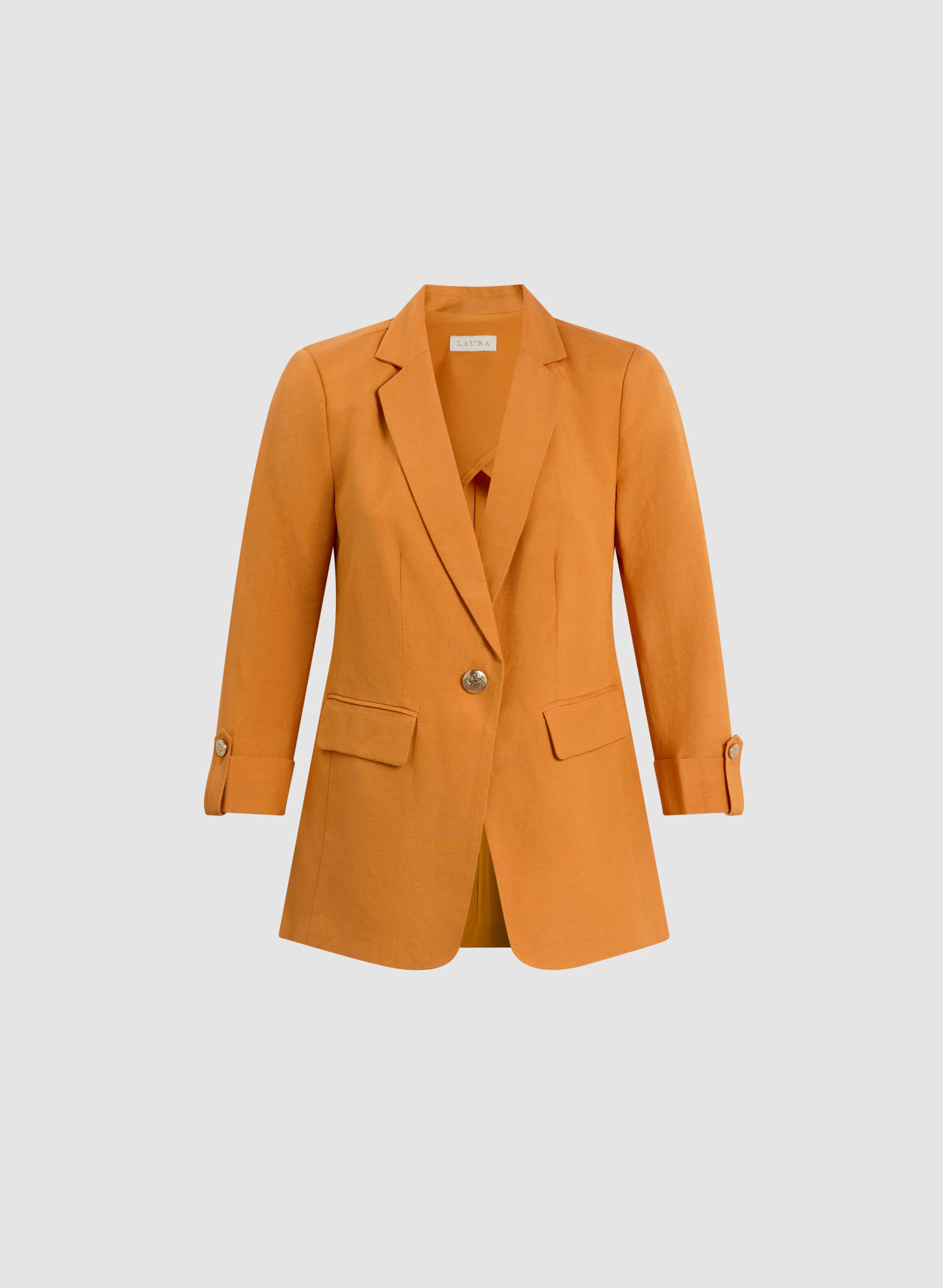 Linen-Blend Blazer sold by Laura product image thumbnail 5