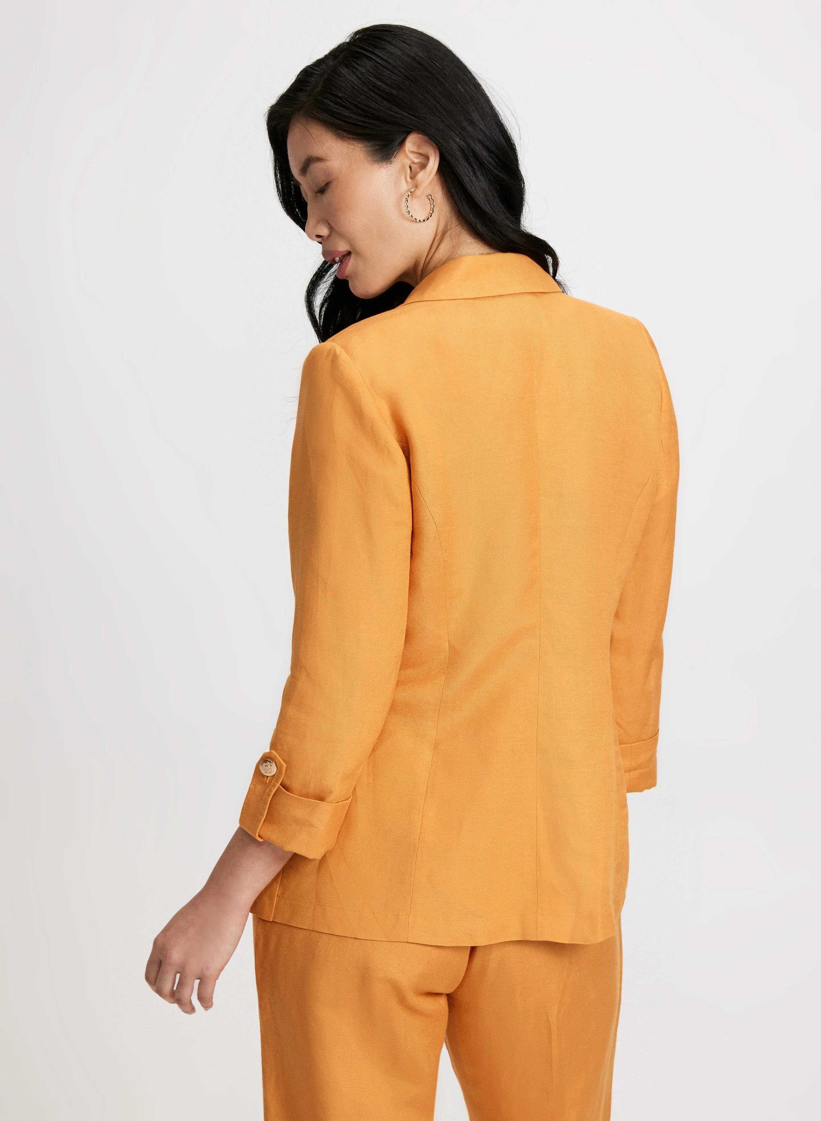 Linen-Blend Blazer sold by Laura product image thumbnail 4