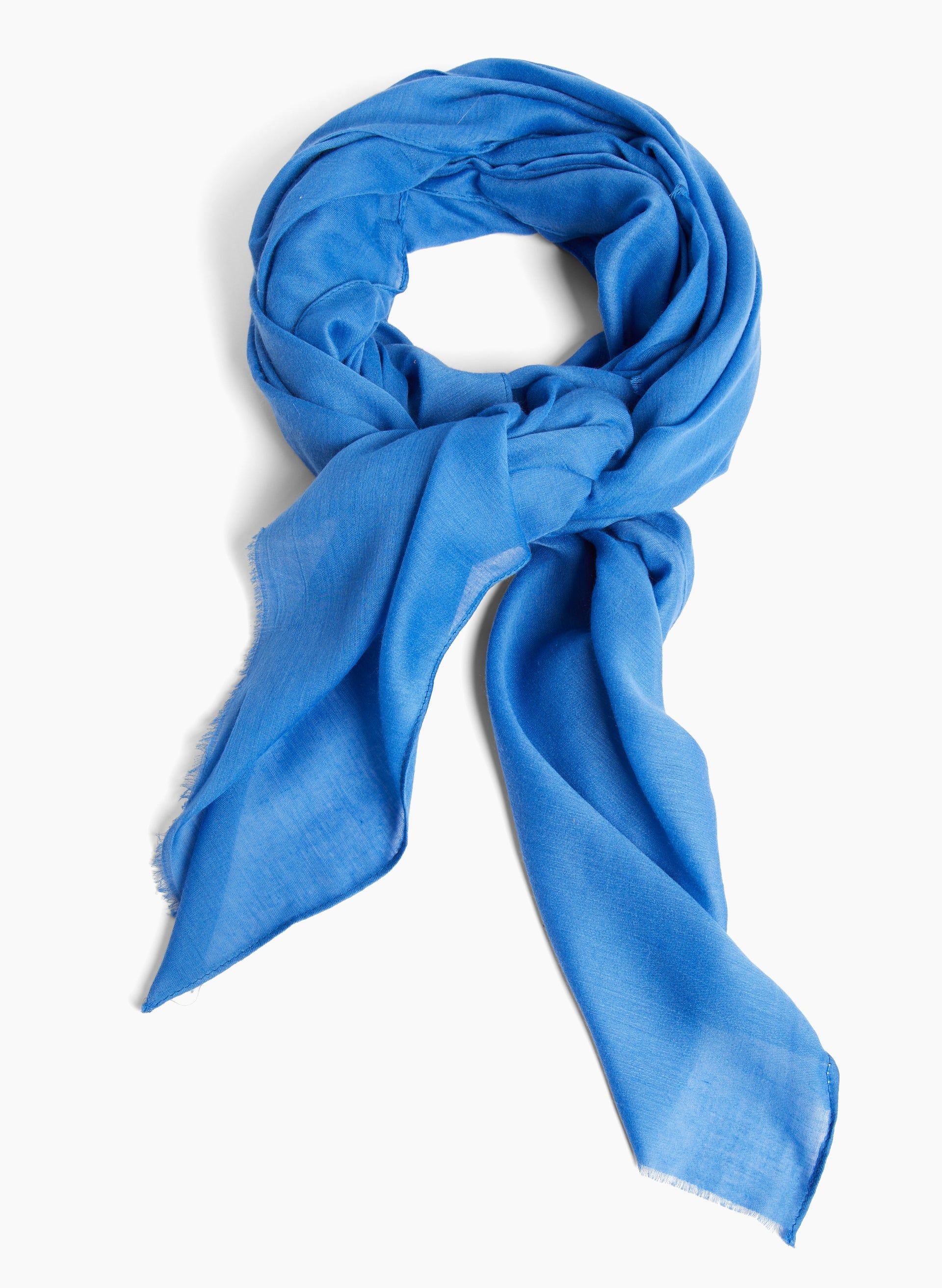 Frayed Hem Scarf sold by Laura