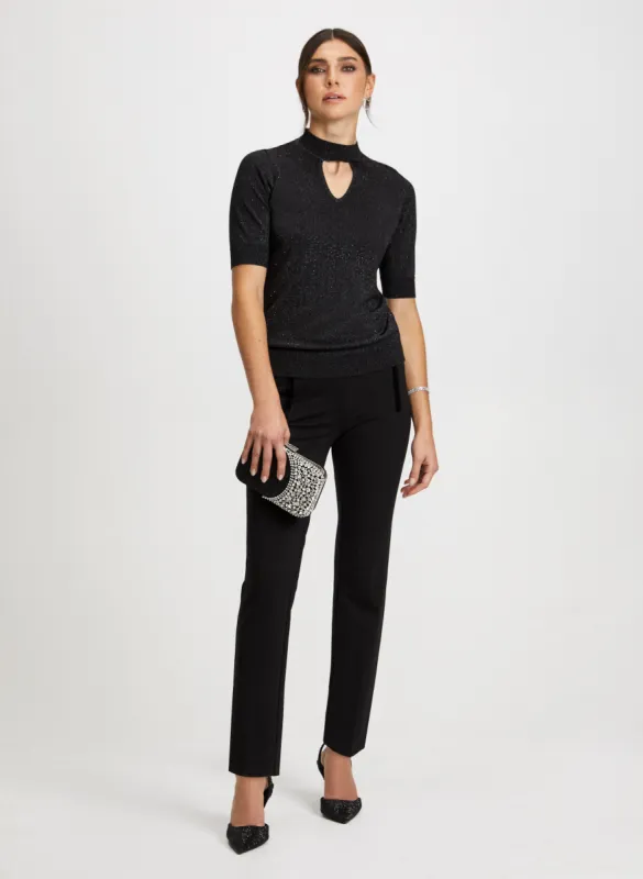 Embellished Sweater & Bow Detail Pants sold by Laura