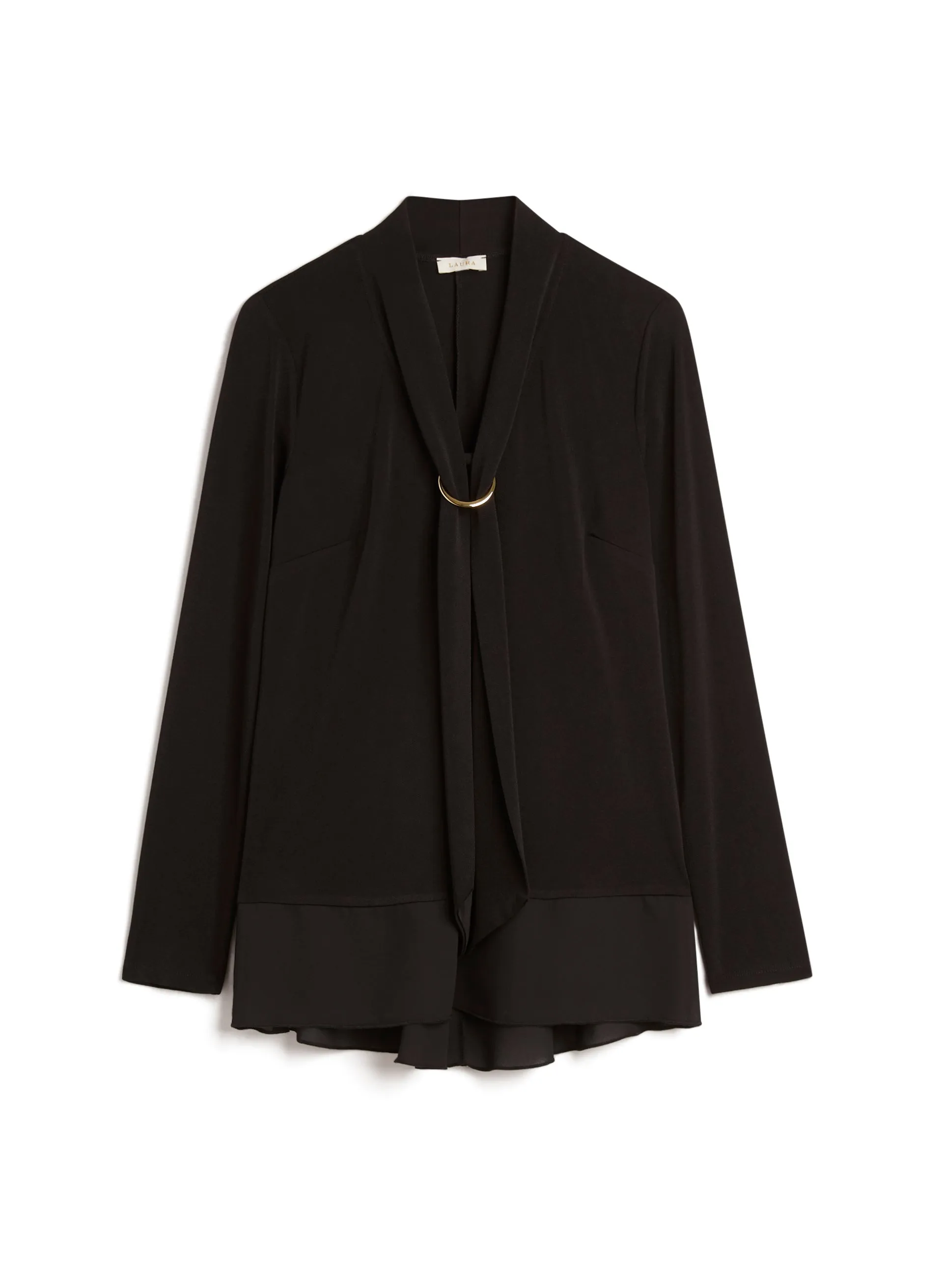 Chiffon Detail Top sold by Laura product image thumbnail 5