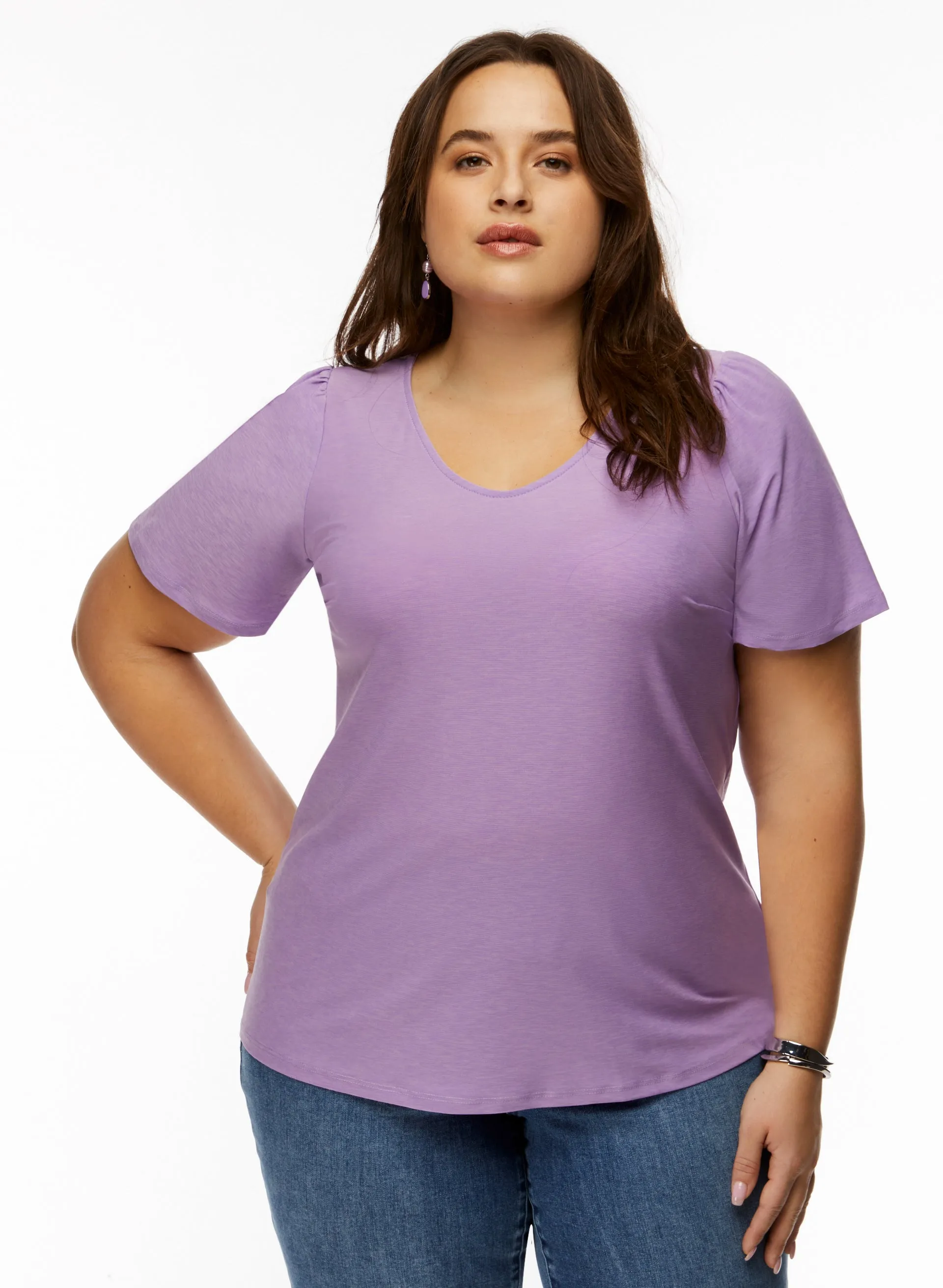 Flutter Sleeve Top sold by Laura product image thumbnail 5