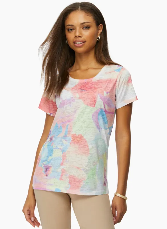 Vex - Abstract Print Tee sold by Laura