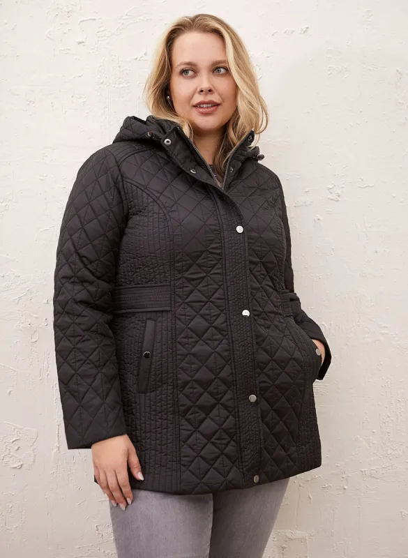 Quilted Vegan Down Coat sold by Laura