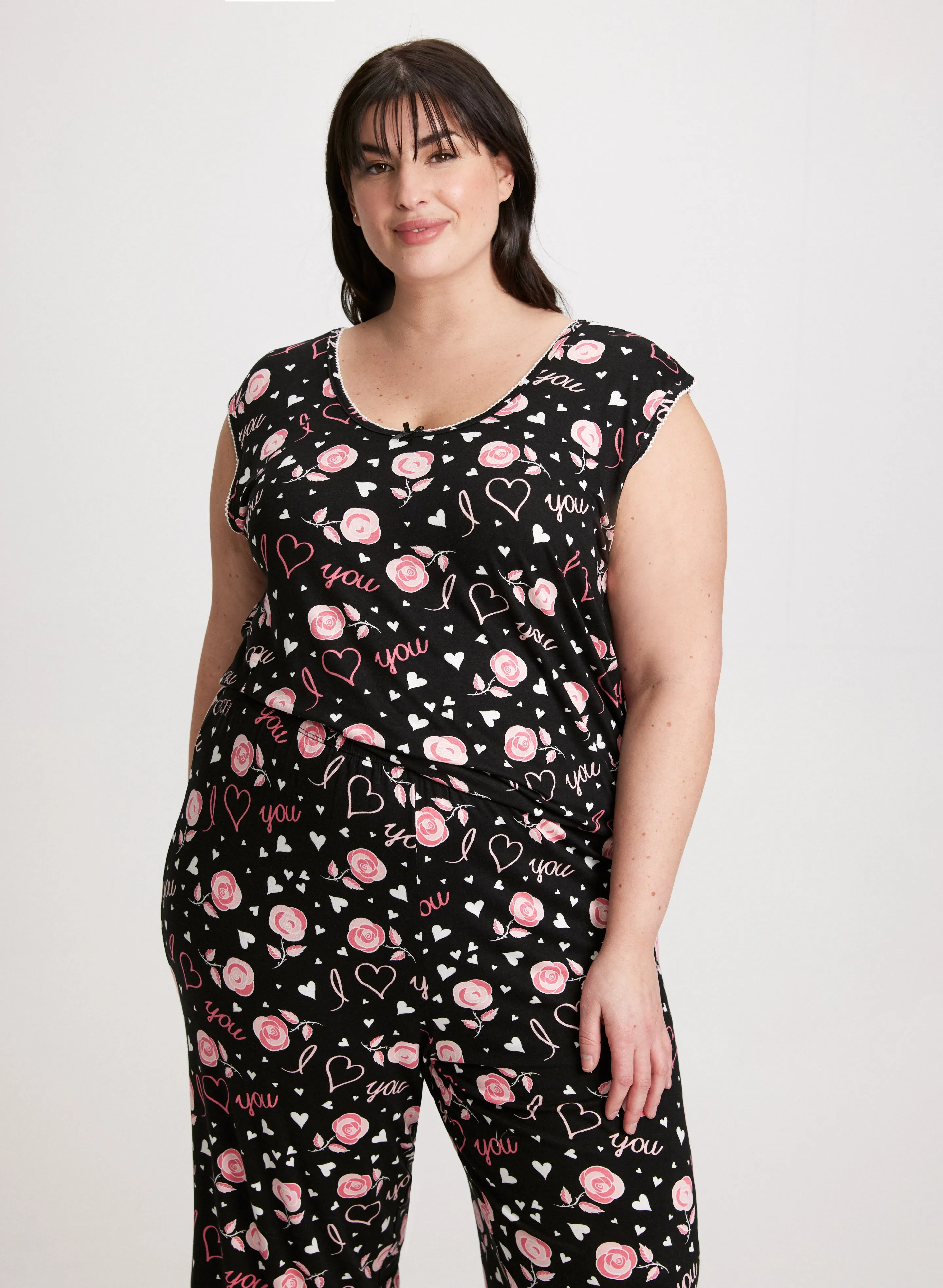 Floral Print Pyjama Set sold by Laura product image thumbnail 3