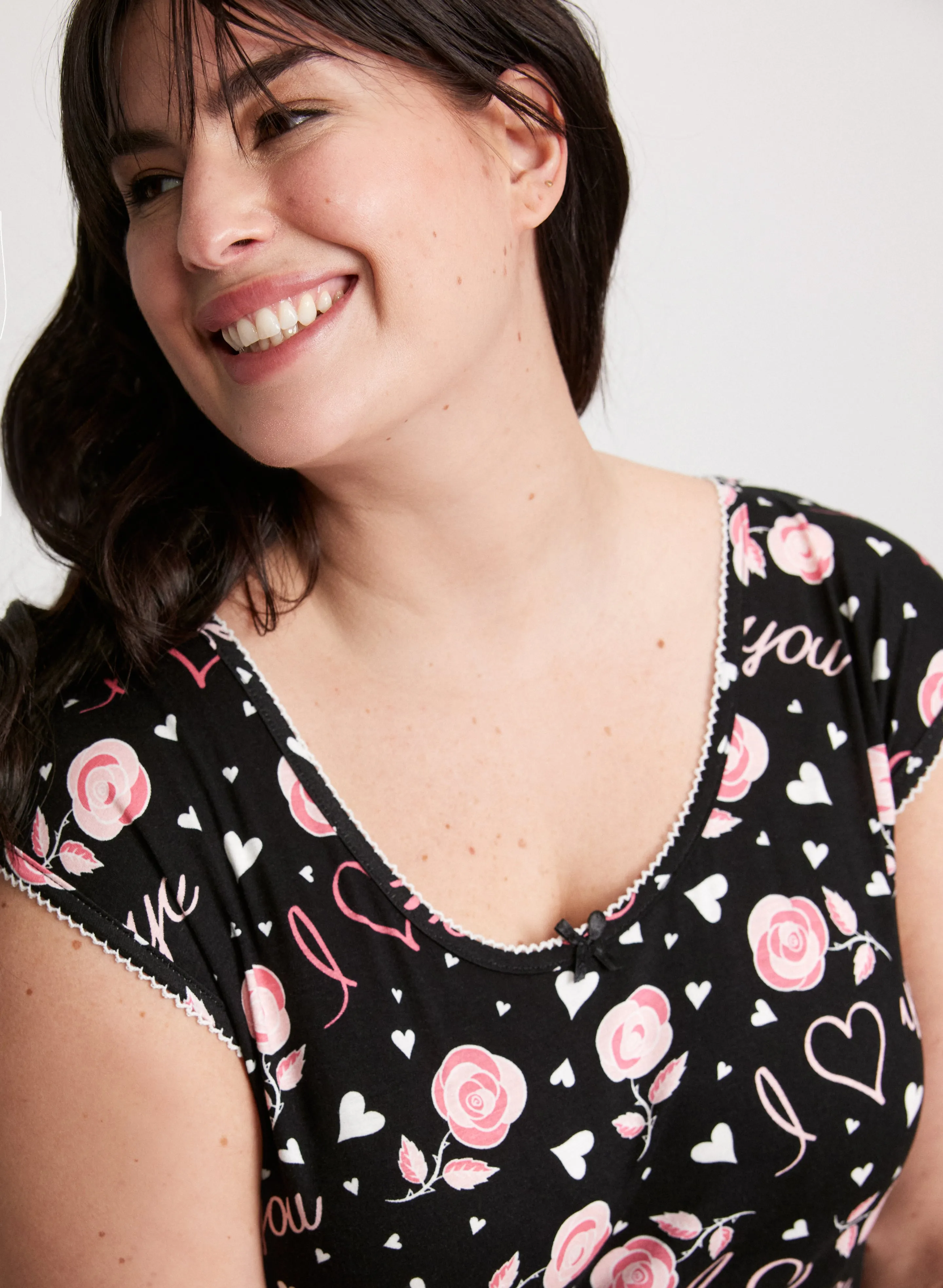 Floral Print Pyjama Set sold by Laura product image thumbnail 5