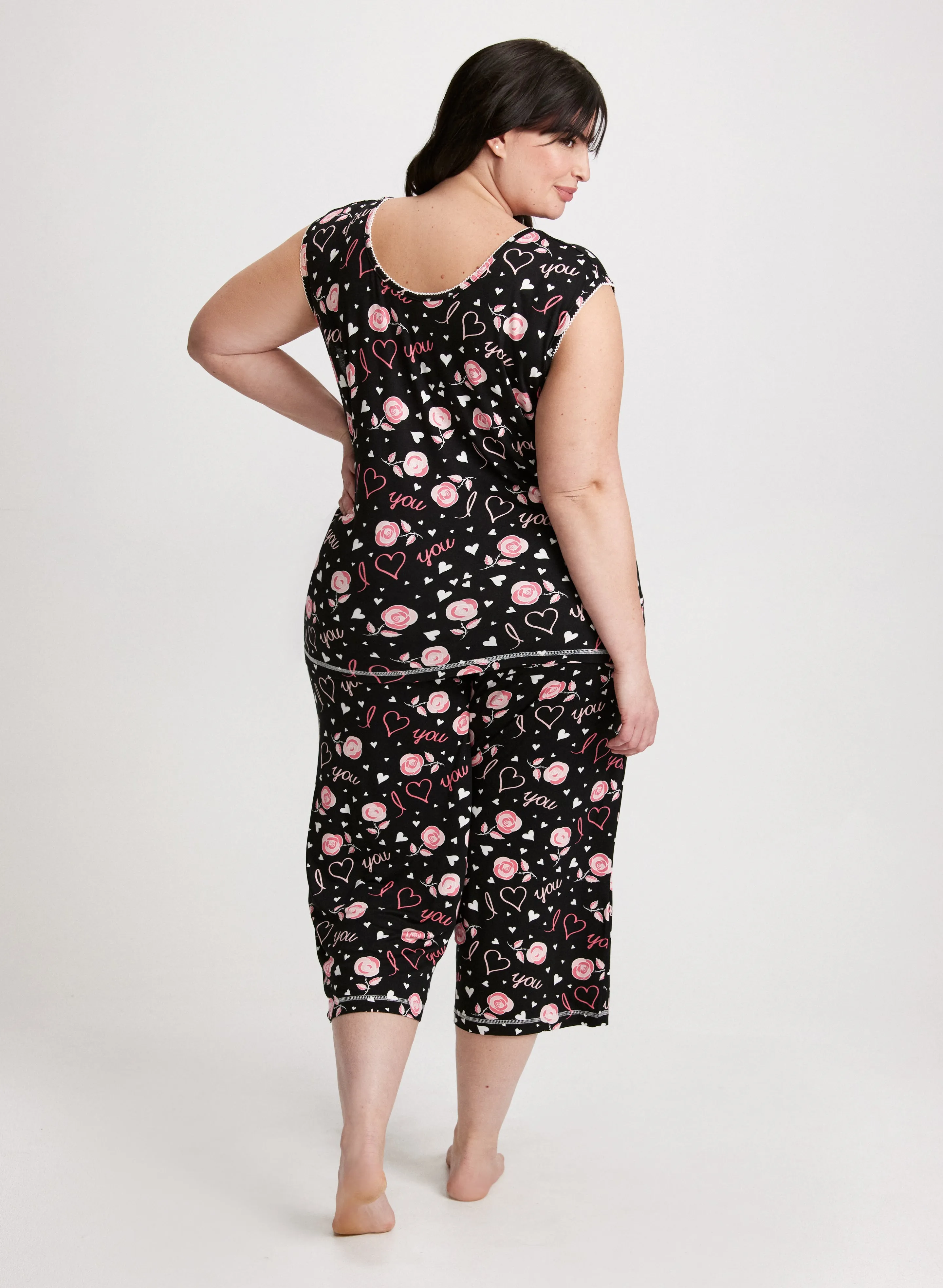 Floral Print Pyjama Set sold by Laura product image thumbnail 2