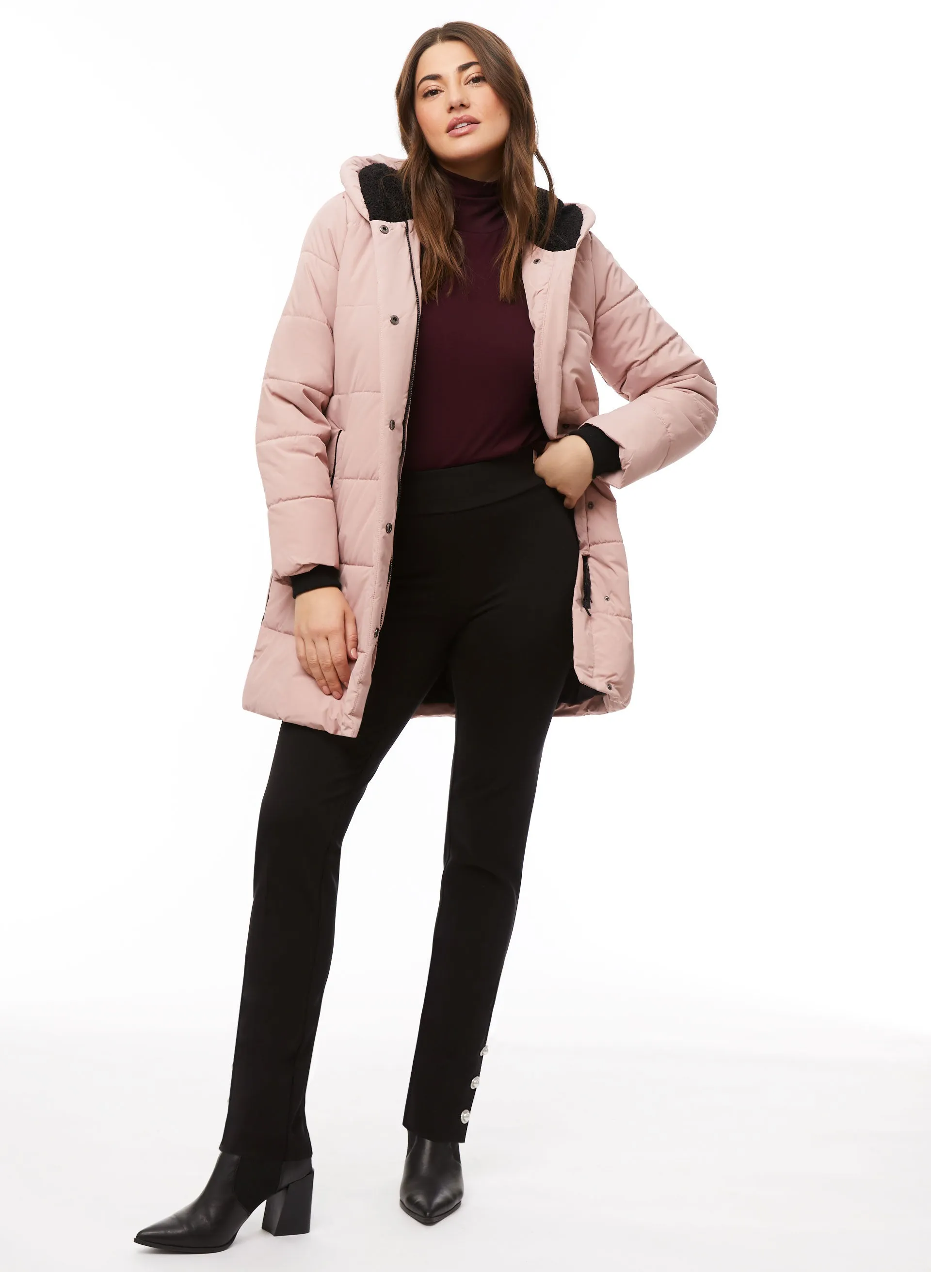 Vegan Down Quilted Coat sold by Laura product image thumbnail 3