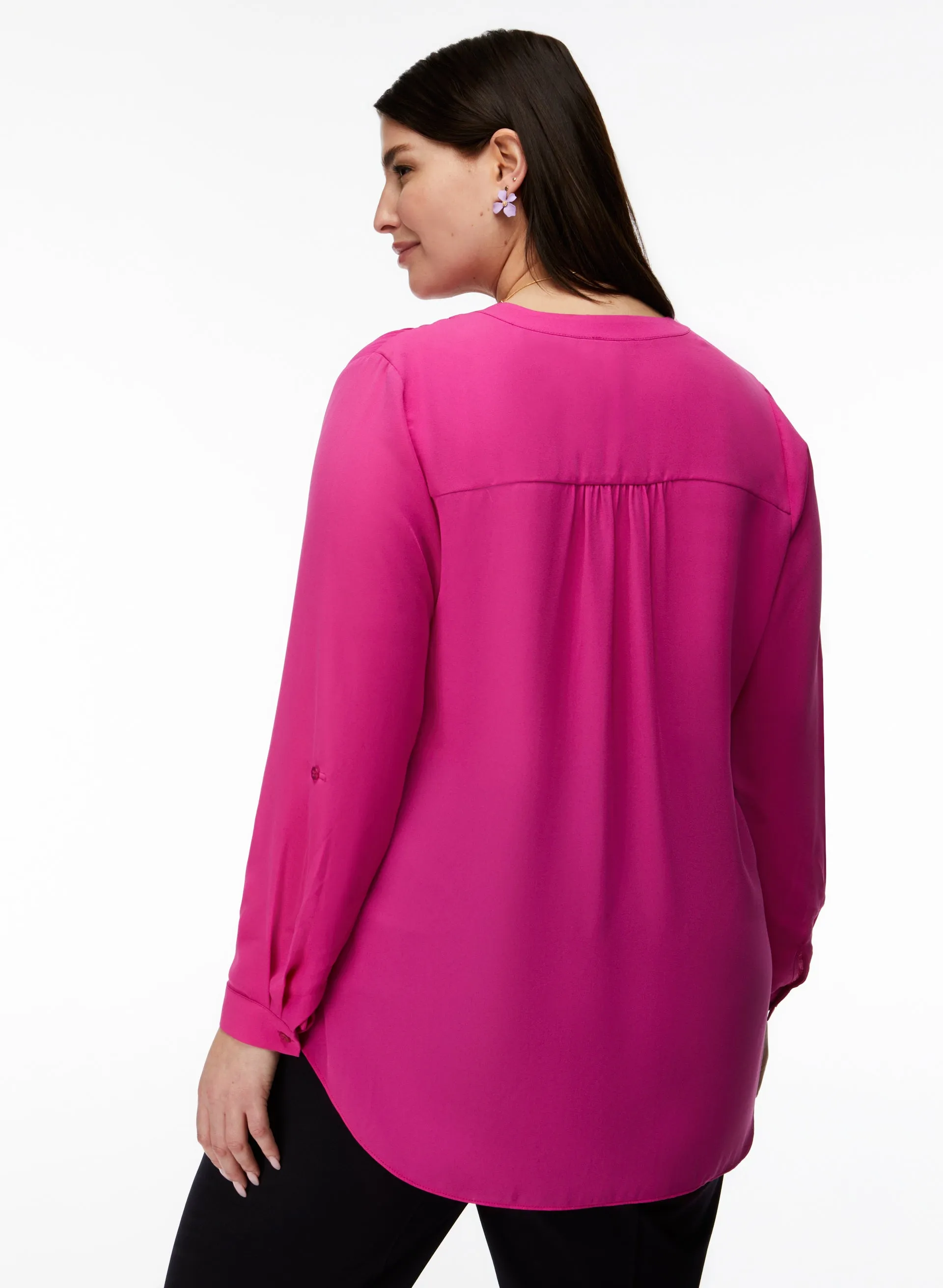 Roll-Up Sleeve Blouse sold by Laura product image thumbnail 2