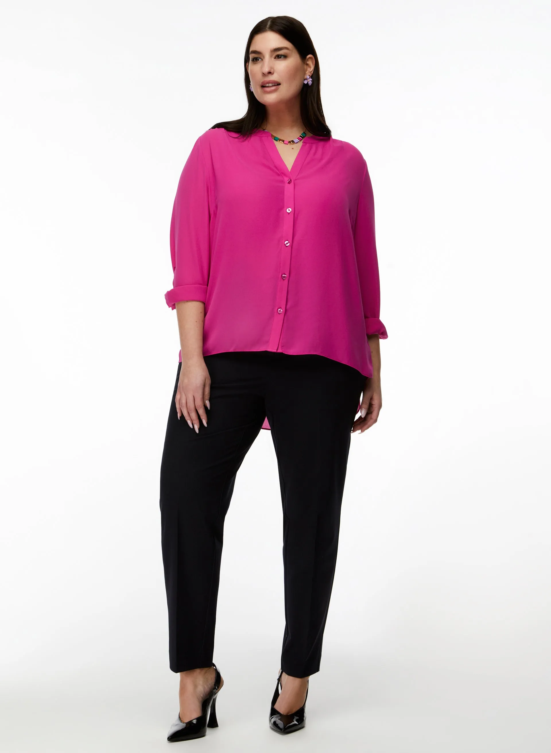 Roll-Up Sleeve Blouse sold by Laura product image thumbnail 4