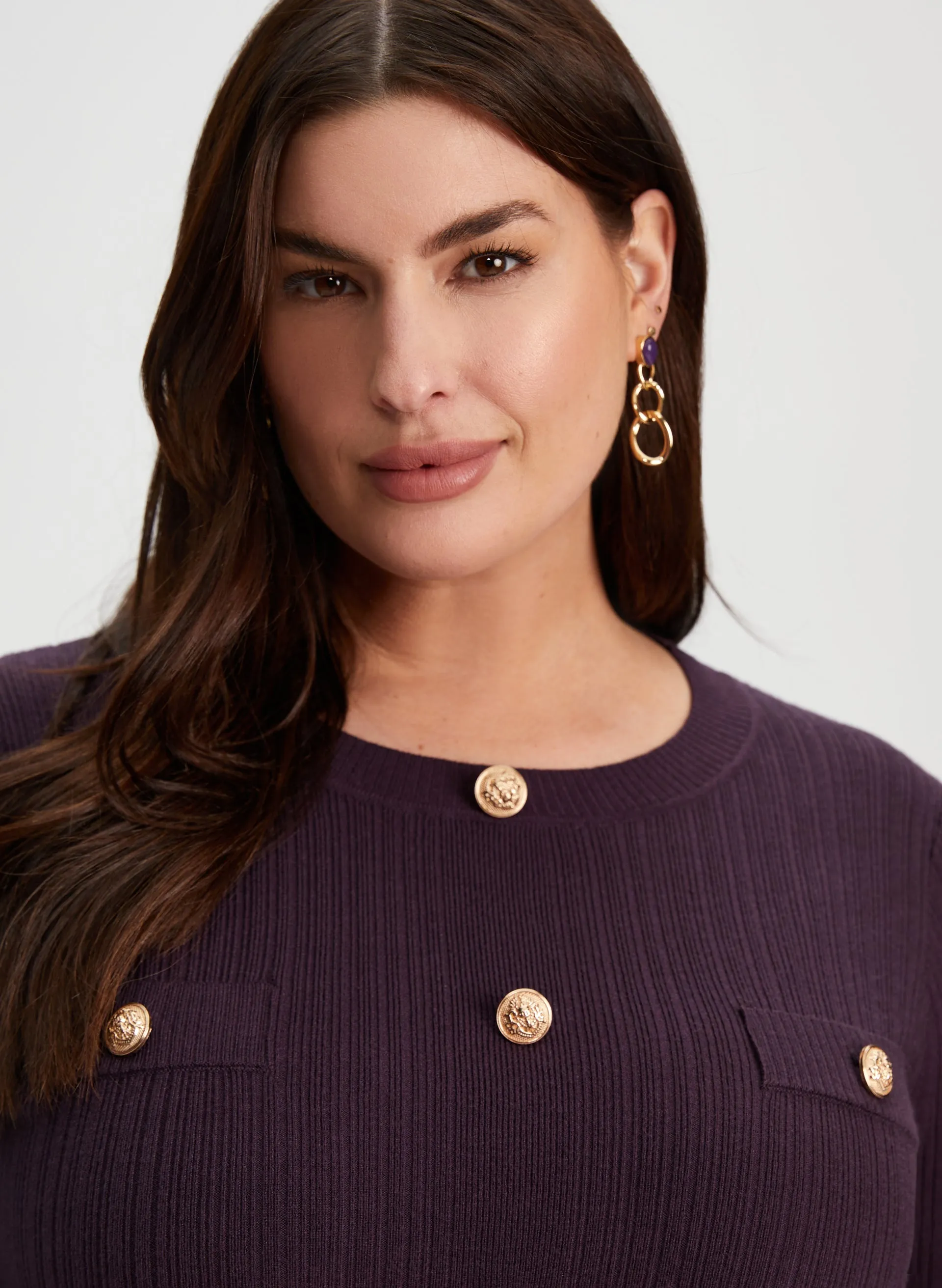 Button Detail Sweater sold by Laura product image thumbnail 2