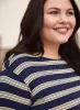 Stripe Print Long Sleeve Tee sold by Laura