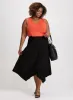 V-Neck Tank Top & Long Square Hem Skirt sold by Laura