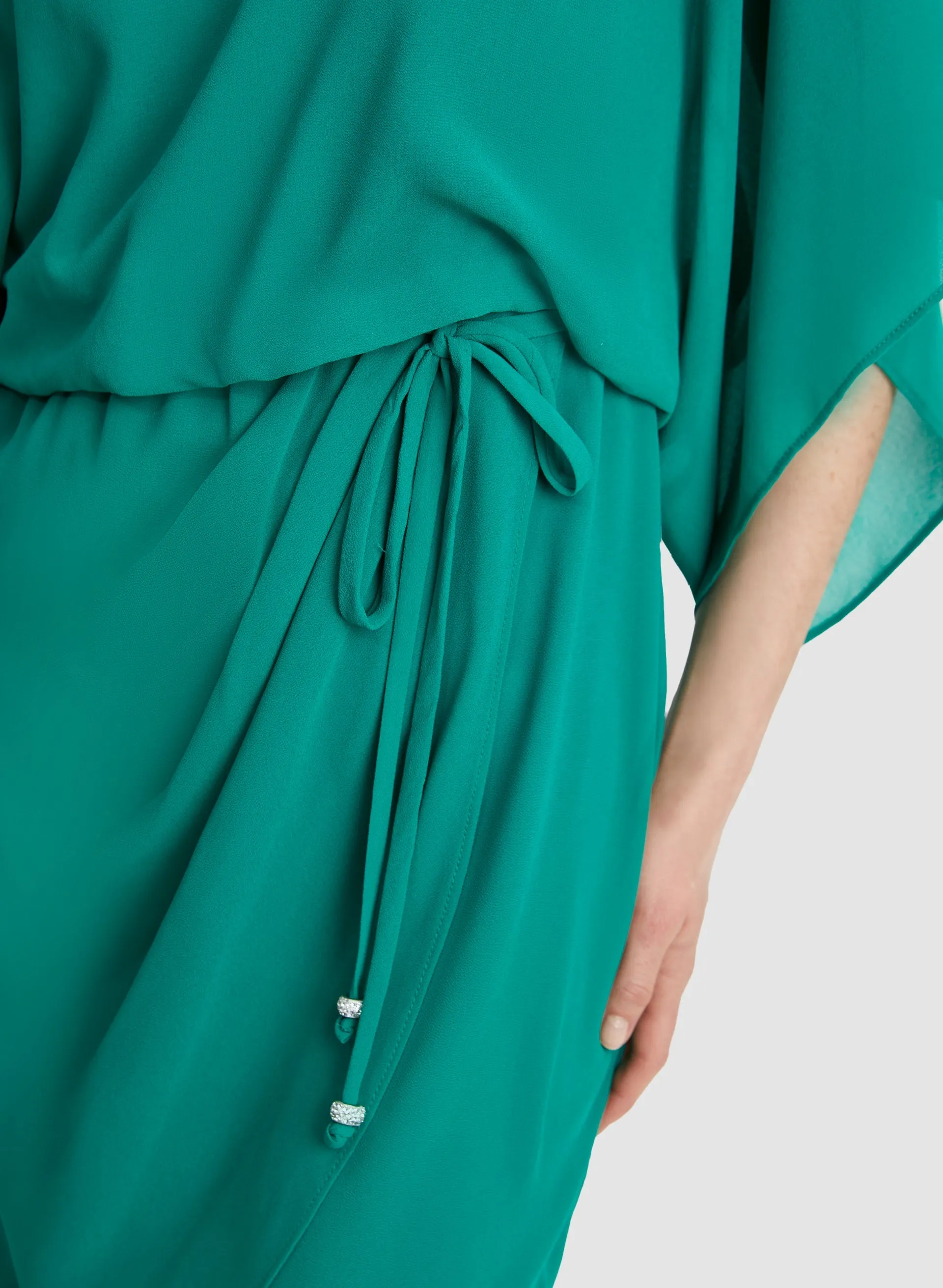 Tie Waist Chiffon Dress sold by Laura product image thumbnail 5