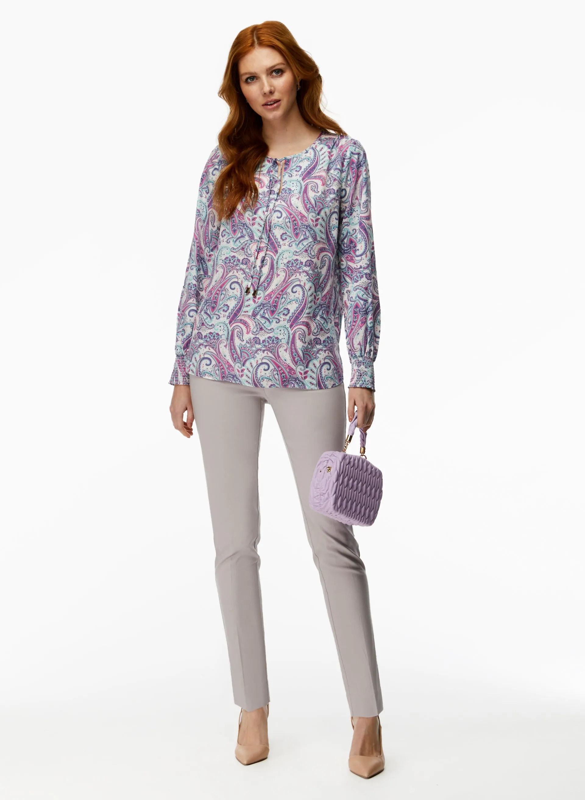 Pull-On Button Detail Pants sold by Laura product image thumbnail 3