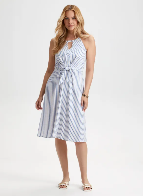 Stripe Print Dress sold by Laura
